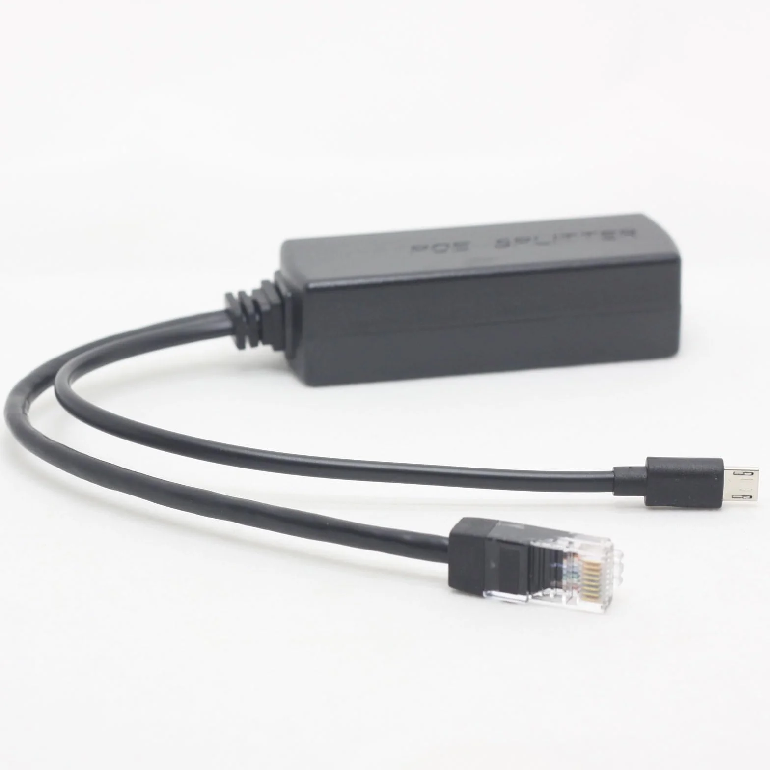 Gigabit Ethernet Active PoE Splitter 5 V Micro USB do Raspberry Pi B B+ 2 3