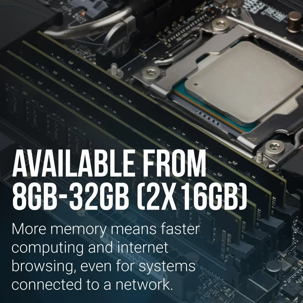 PNY PERFORMANCE DDR4 8GB 3200MHz RAM Desktop Memory