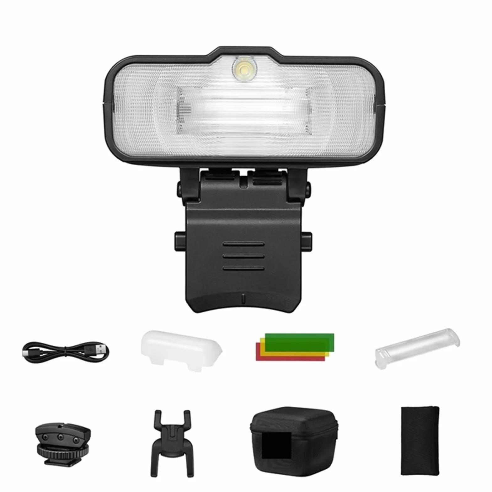 Lampa błyskowa makro Sterowanie bezprzewodowe 2,4 GHz Wbudowany system X Lampa błyskowa TTL Speedlite z filtrem kolorów Światło makro MF12(MF12)