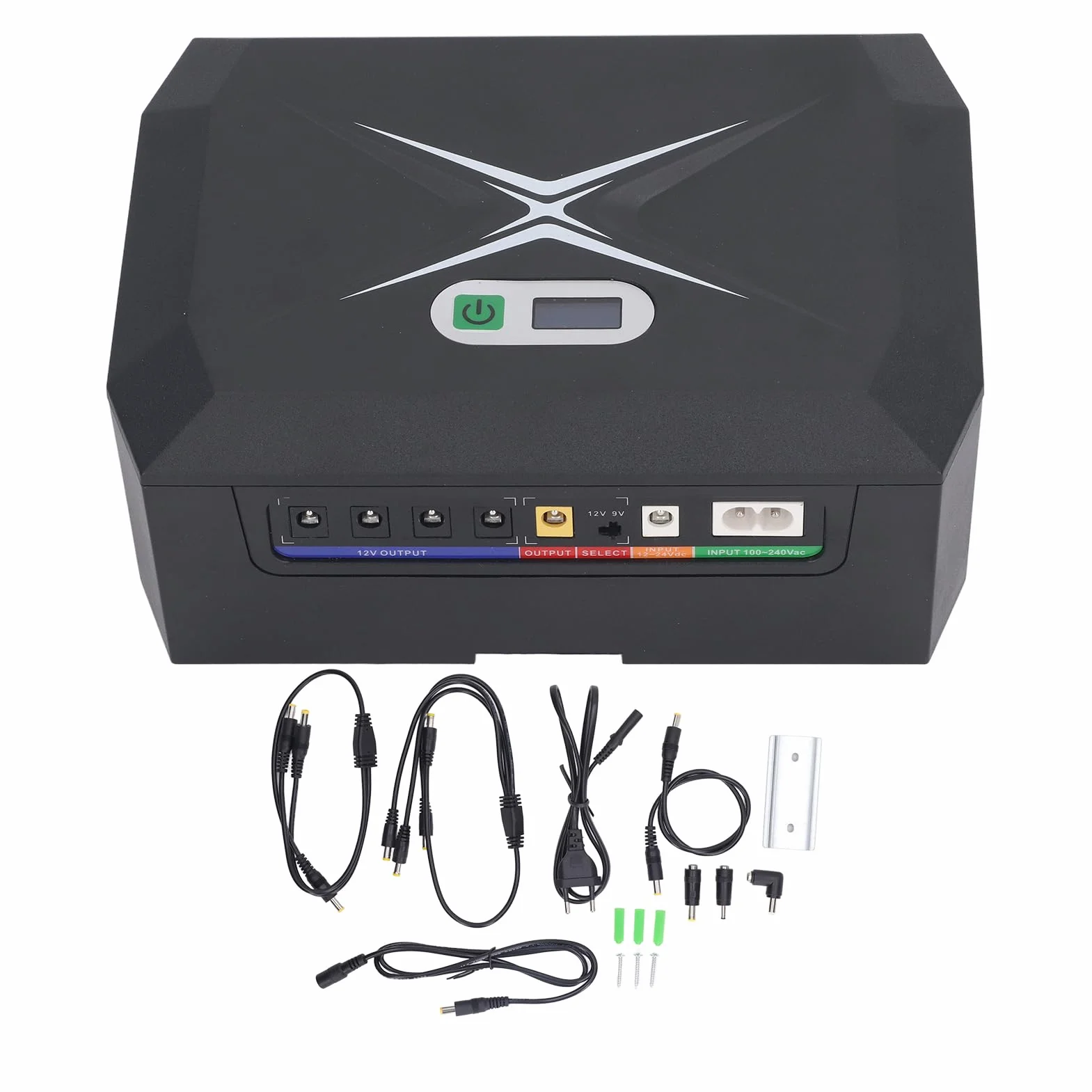 Zasilacz Bezprzerwowy, Mini UPS 120 W 20800 MAh 100–240 V Wejście 2–24 V DC 2,5a Wyjście Dla Routera Kamery(EU)