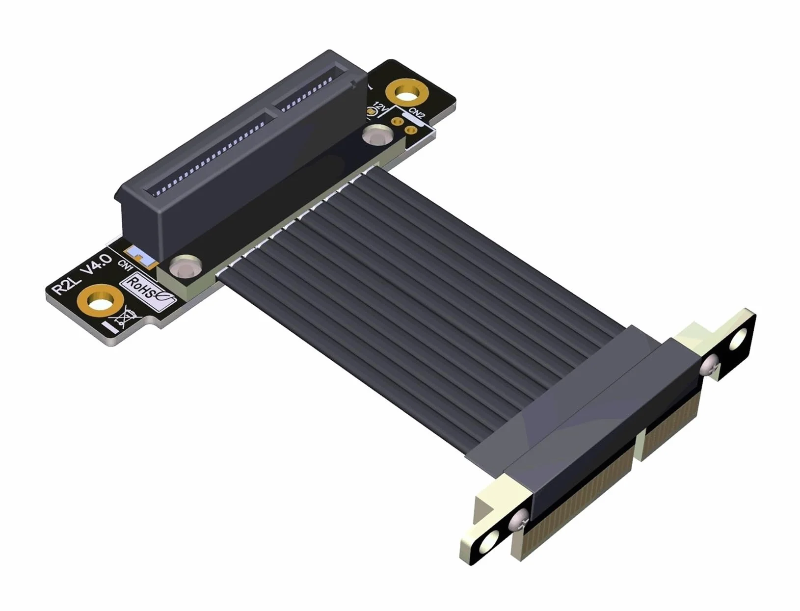 PCI-E 4X PCI Express 4.0 X4 PCIE Riser Card Converter Extender do karty graficznej GPU górnik 1 szt. (10 cm, R22SF 4.0)