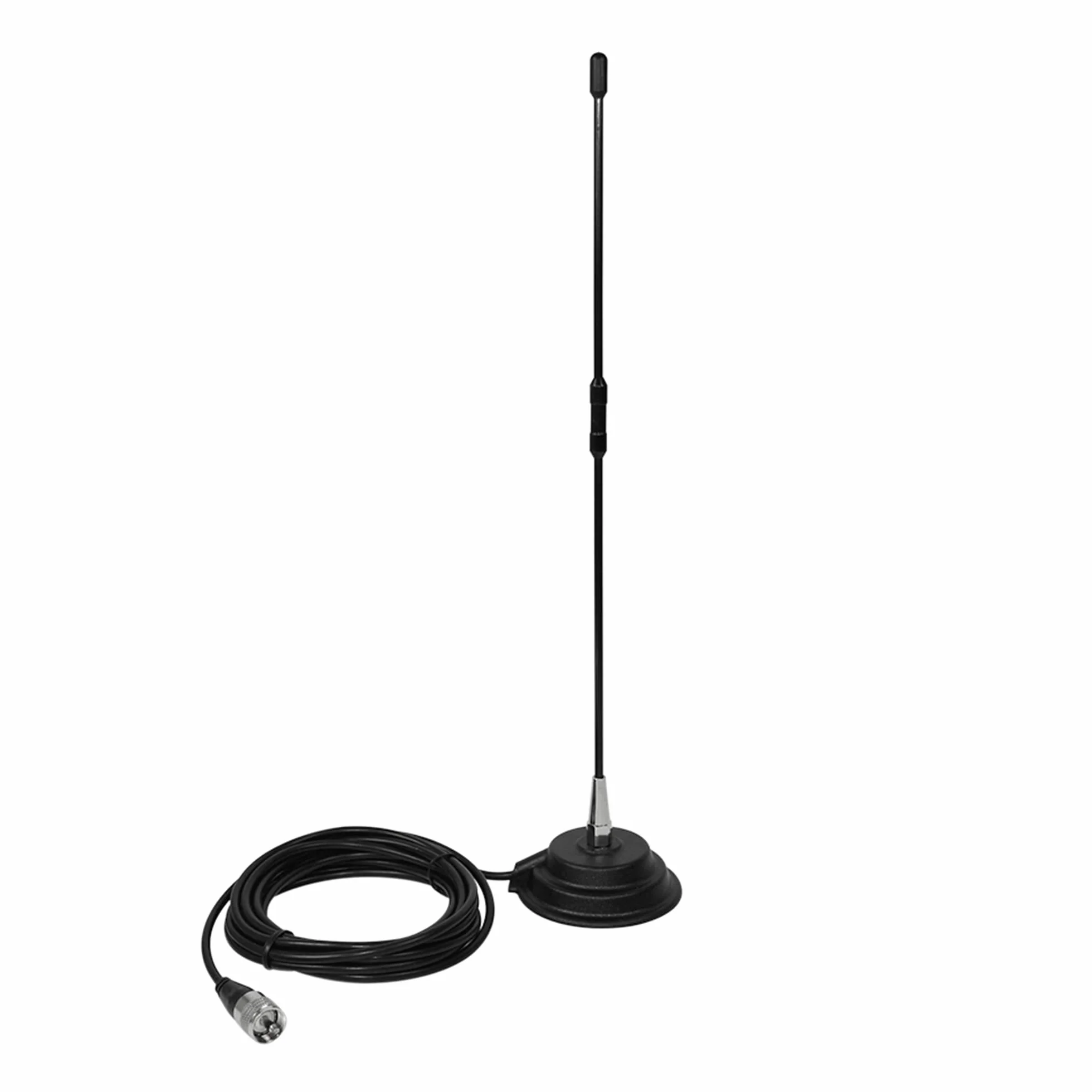 CB radio zestaw PNI ESCORT HP 8000L ASQ + antena CB PNI Extra 40 SWR 1.0, wysokość 44 cm, kabel RG58 i uchwyt magnetyczny w zestawie