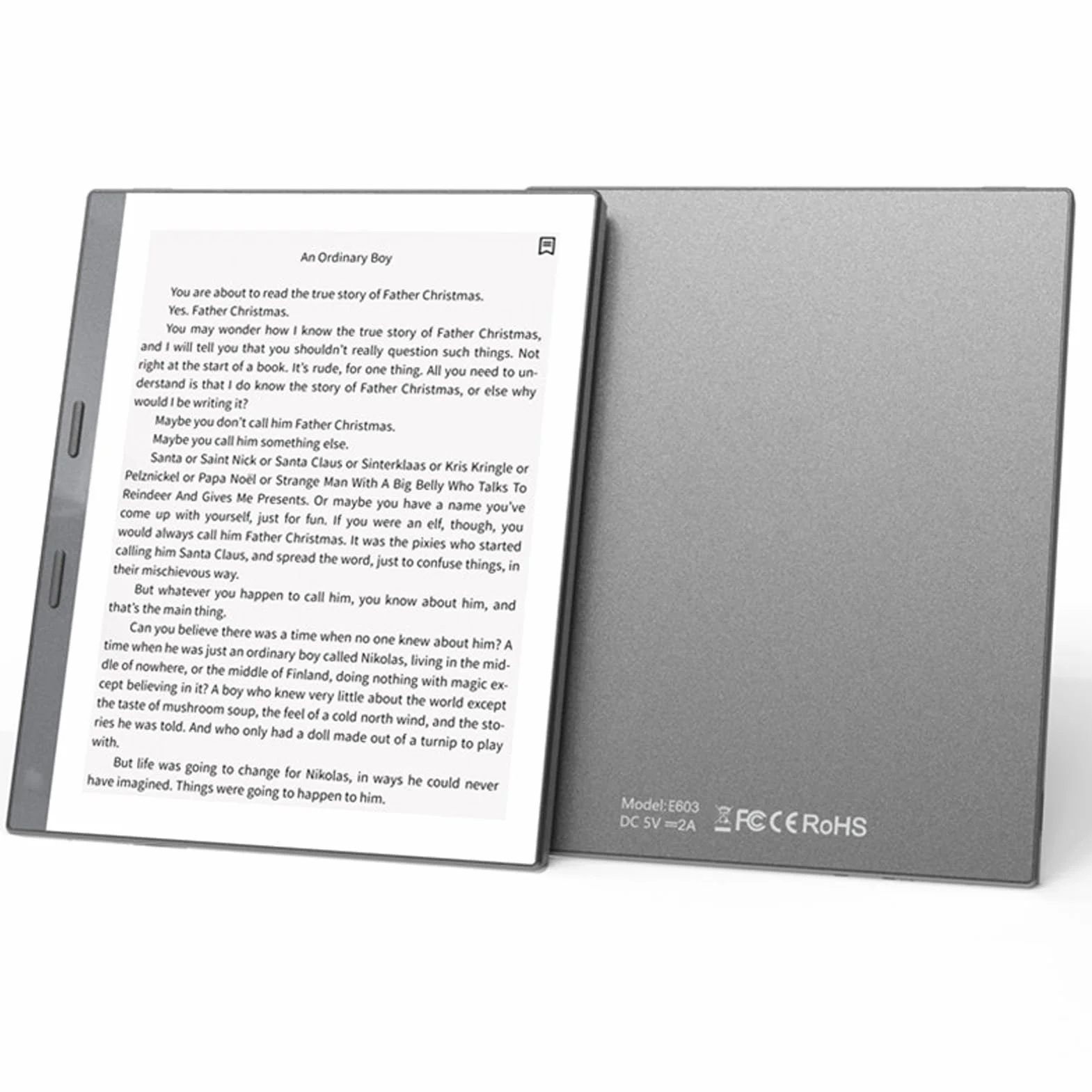 E Reader, 5.76 HD Touch Ecreen Electronic Book Reader z Wi -Fi & Bluetooth, 1 GB RAM 32 GB ROM 198ppi E Tablet z Automatem do Mikro -pamięci, na Android (PUSOKEI8sn2eg450z-11)