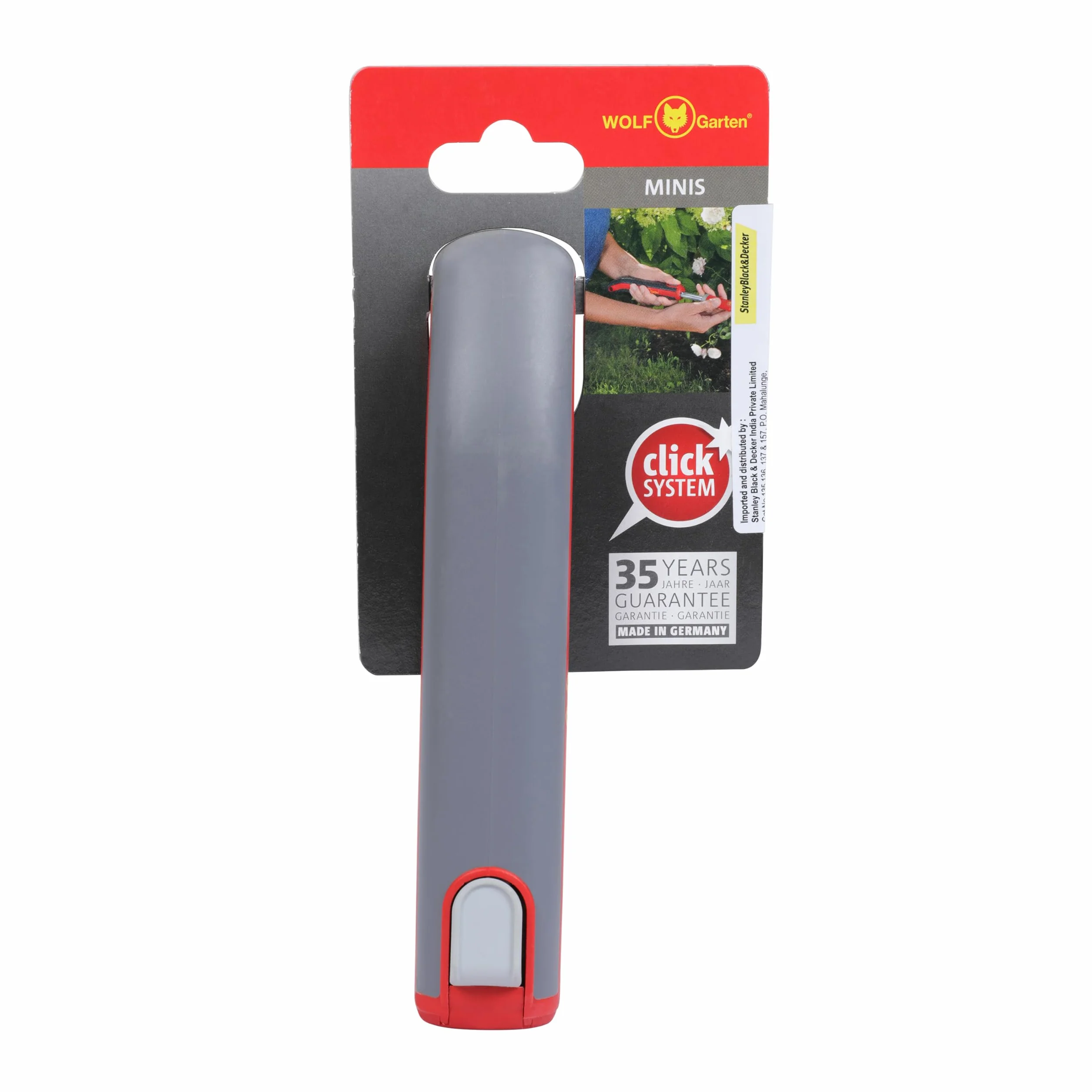 WOLF Garten - Uchwyt ZM 015; idealny do wszystkich mini-star mini i ściągaczek FW-M, wycieraczek EW-M i szufelką BK-M; 15 cm; 71AED014650