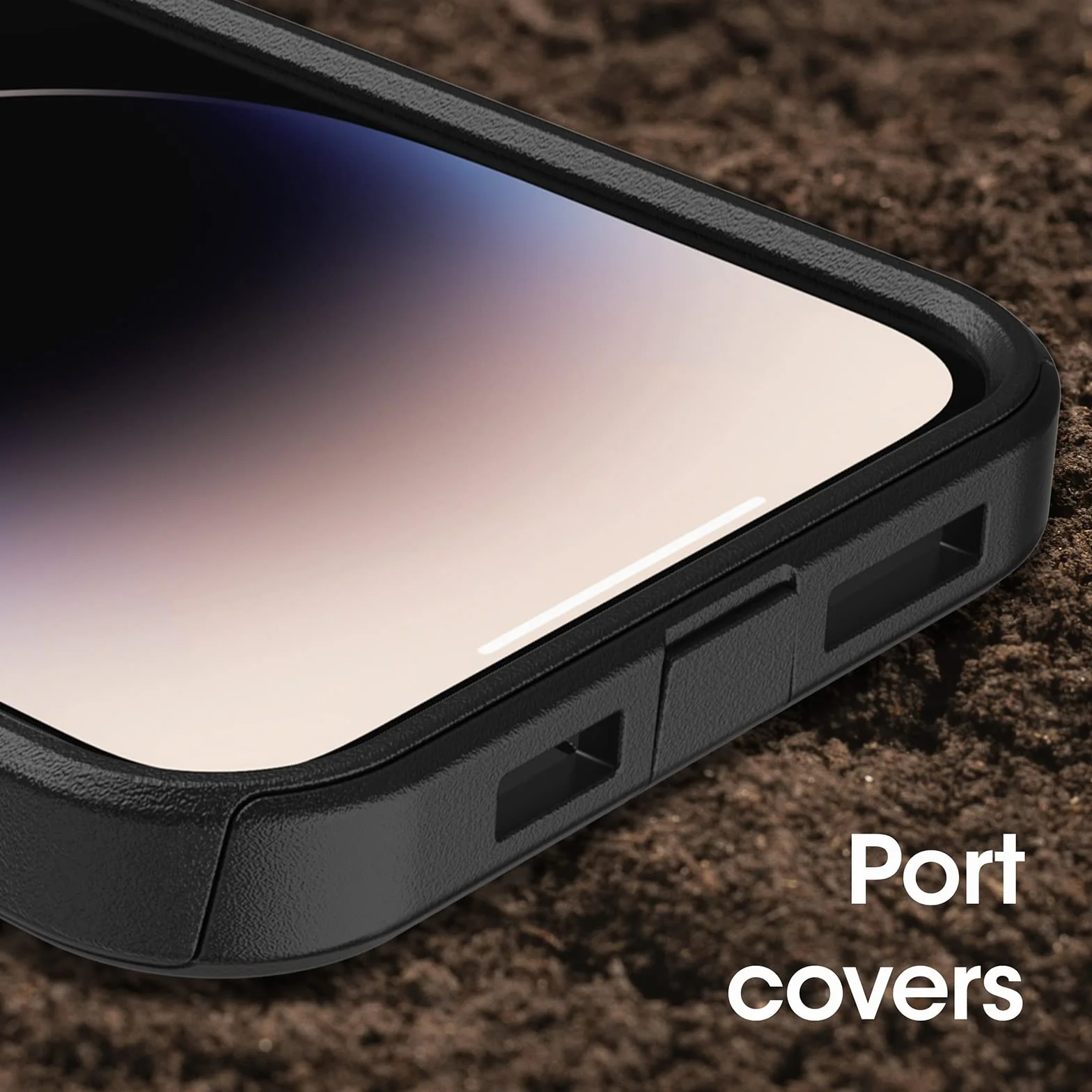 OtterBox Commuter Etui do iPhone 14 Pro Max, Wstrząsoodporne, Potrójnie Przetestowane Według Standardów Wojskowych, Ochrona Antybakteryjna, Czarne, Bez Opakowania Detalicznego