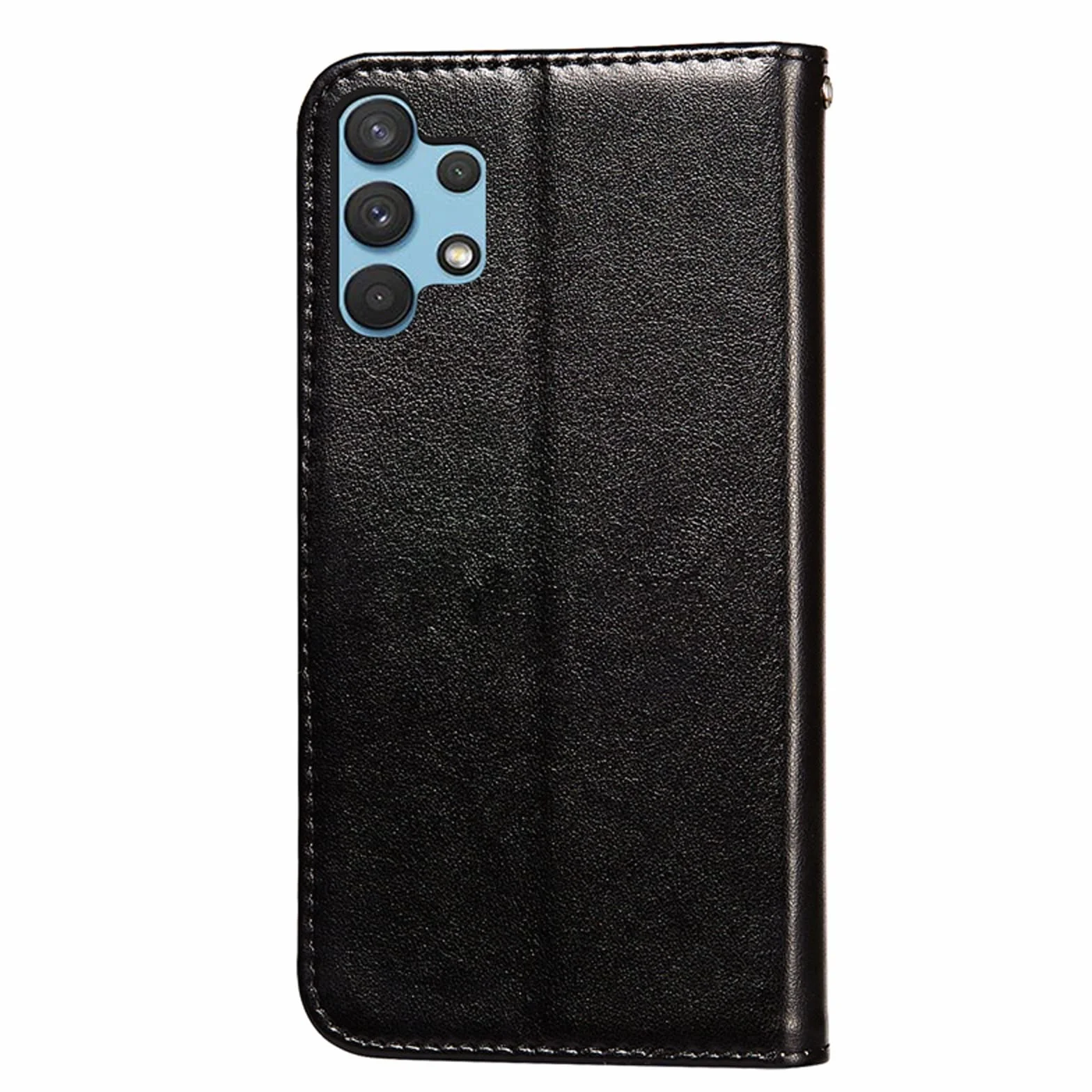 LTL Etui na telefon do iPhone 13 Mini/13/13 Pro/13 Pro Max, skórzane etui z klapką z przegródkami na karty, etui na telefon, magnetyczne zamknięcie, czarne, 13 6,1 cala