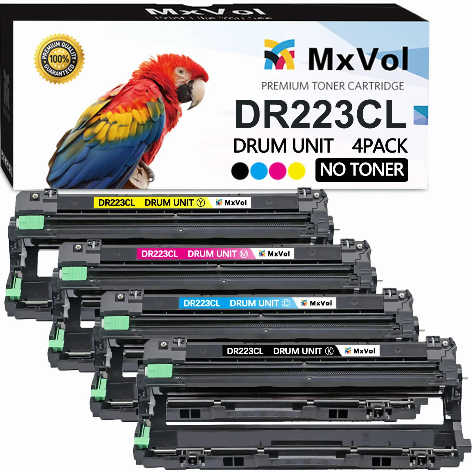 Kompatybilny zamiennik jednostki bębna Brother DR223CL DR223CL DR223 do drukarki Brother HL-L3290CDW MFC-L3710CW MFC-L3750CDW HL-L3210CW MFC-L3770CDW HL-L3230CDW HL-L3270CDW, 4-pak (bez tonera)