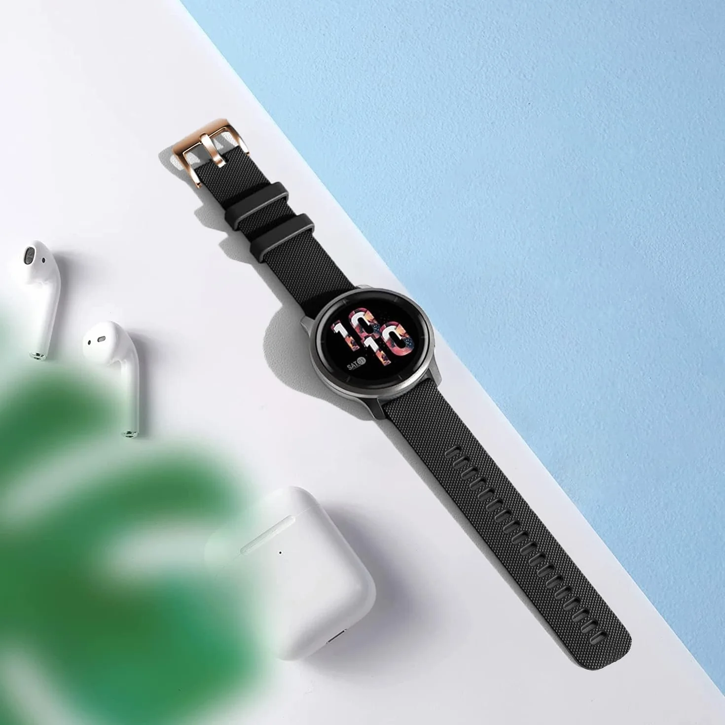 Issinlky silikonowy Intrecciato Pasek orologio do 18mm 19mm 20mm 22mm, lekkoatletyka pasek z szybkim zapięciem dla kobiet i mężczyzn