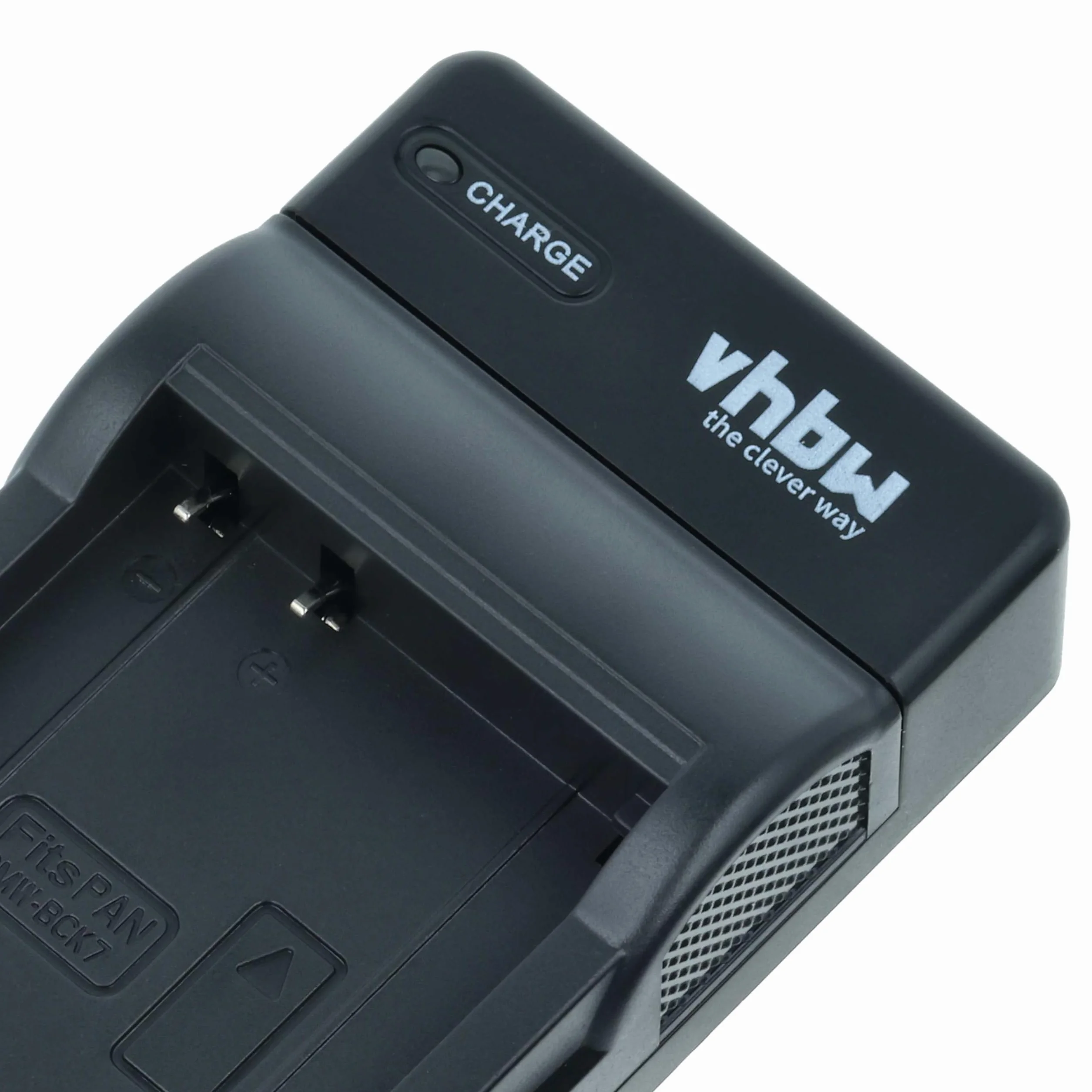 vhbw Ładowarka USB kompatybilna z Panasonic Lumix DMC-FS35, DMC-FS37, DMC-FS40 kamera / akumulator - stacja ładowania, wskaźnik ładowania, 4,2 V