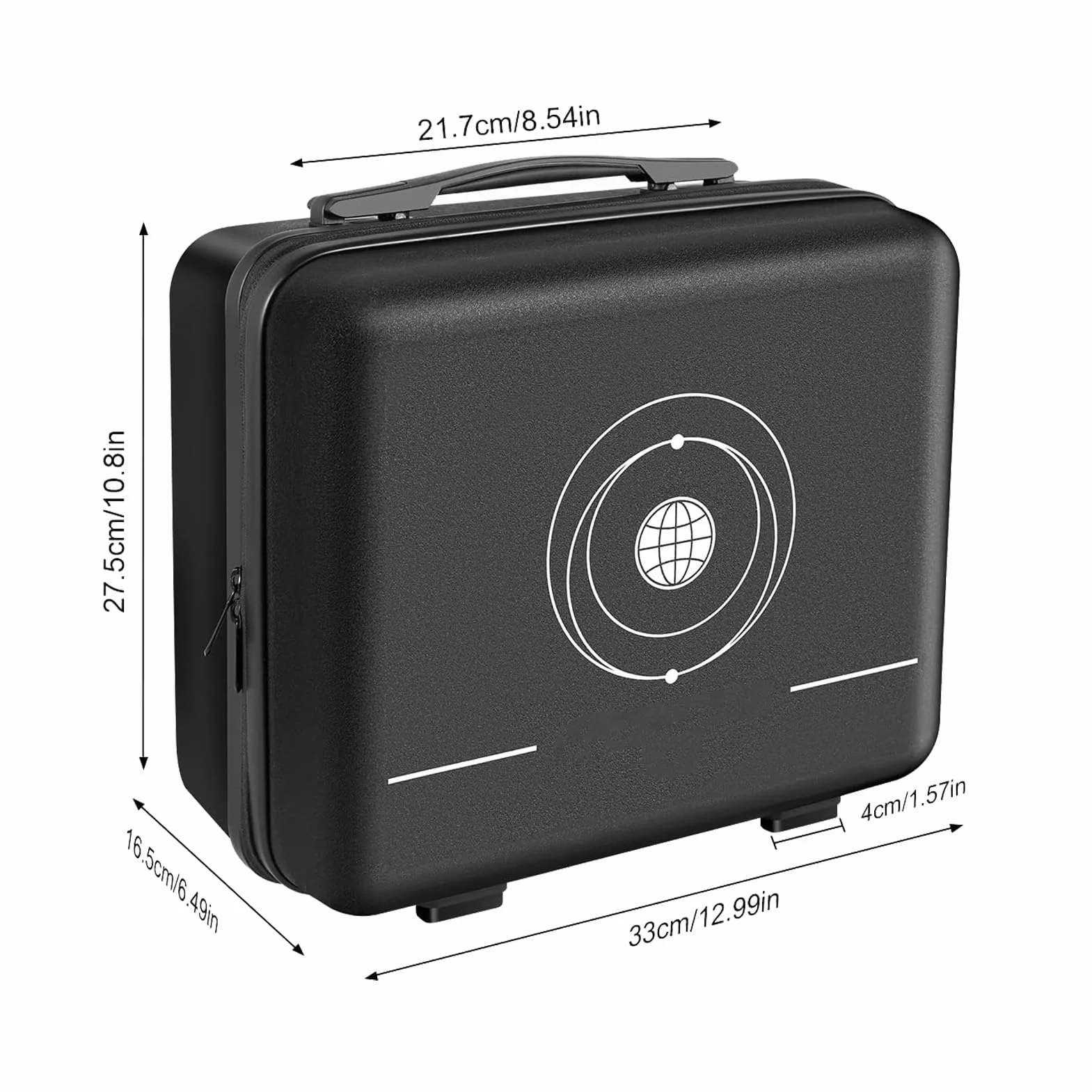 Etui Podróżne do Mini, Przenośne Twarde Etui Pasujące do Zestawu Mini Dish, Twarda Torba do Noszenia na Zewnątrz, Precyzyjna Walizka do Mini
