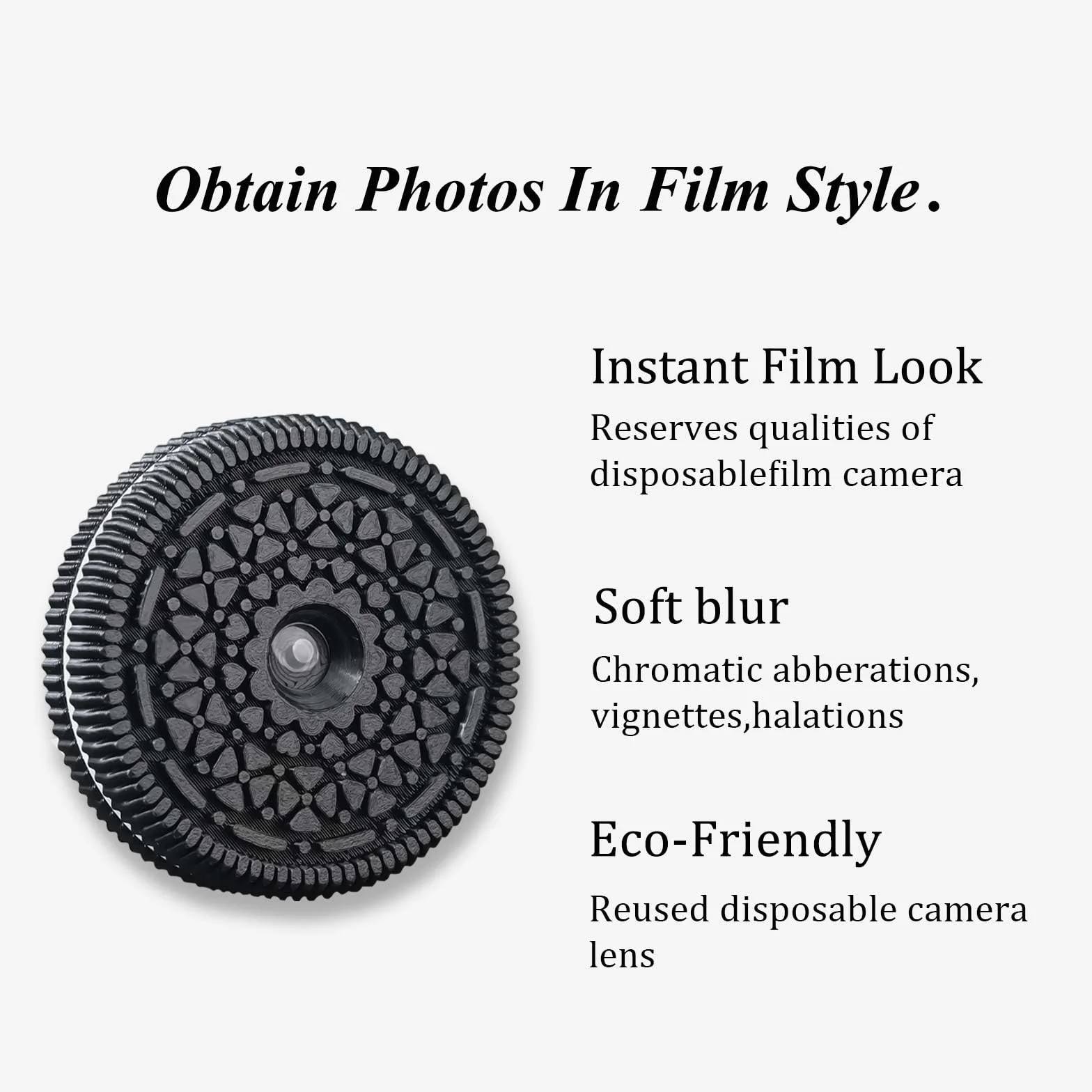 Obiektyw pancake 32 mm F10 do mocowania Sony E, kompatybilny z Sony ZV-E10, ZV-E10II, A6700, A6600, A6400, A7C II, A7C, A7CR, A7II, A7SIII, A7III, A6100, A7RIV, A7RIII, NEX.