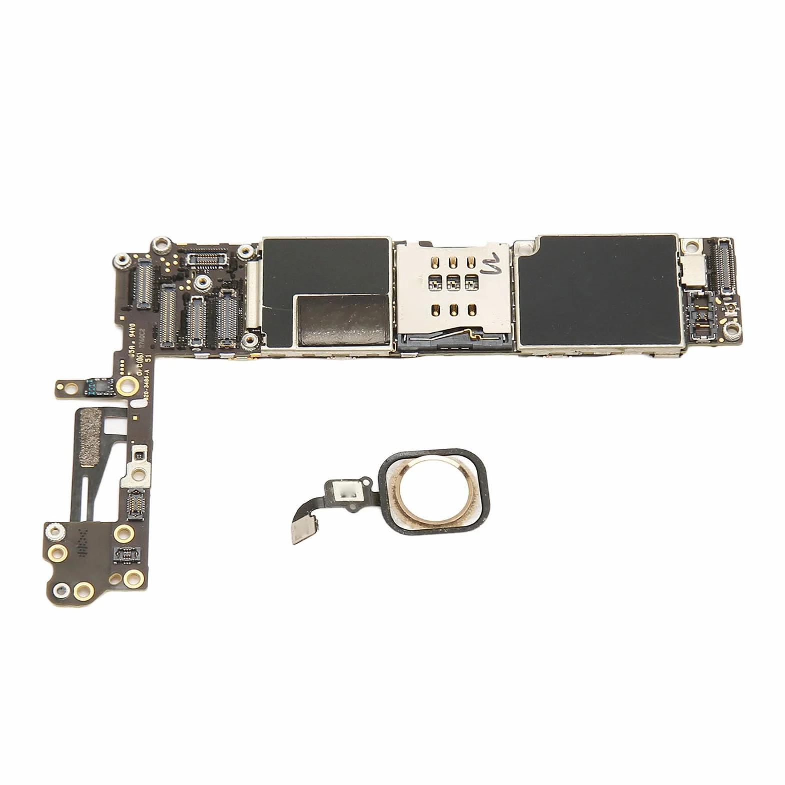 Ausla Odblokowana Płyta Główna dla 'a 6 z technologią Czytnika Linii Papilarnych Touch ID - Wymiana Głównej Płytki Logicznej dla Smartfonów Wymagających Naprawy (64GB)