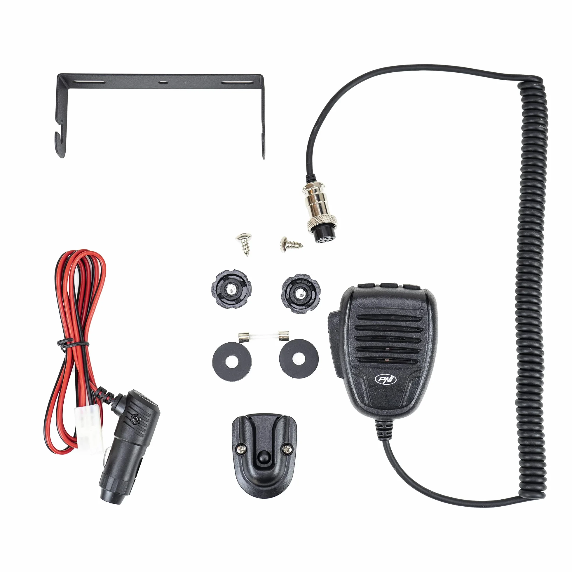 Zestaw stacji radiowej CB PNI Escort HP 9700 USB i antena CB PNI ML100 z podstawą magnetyczną