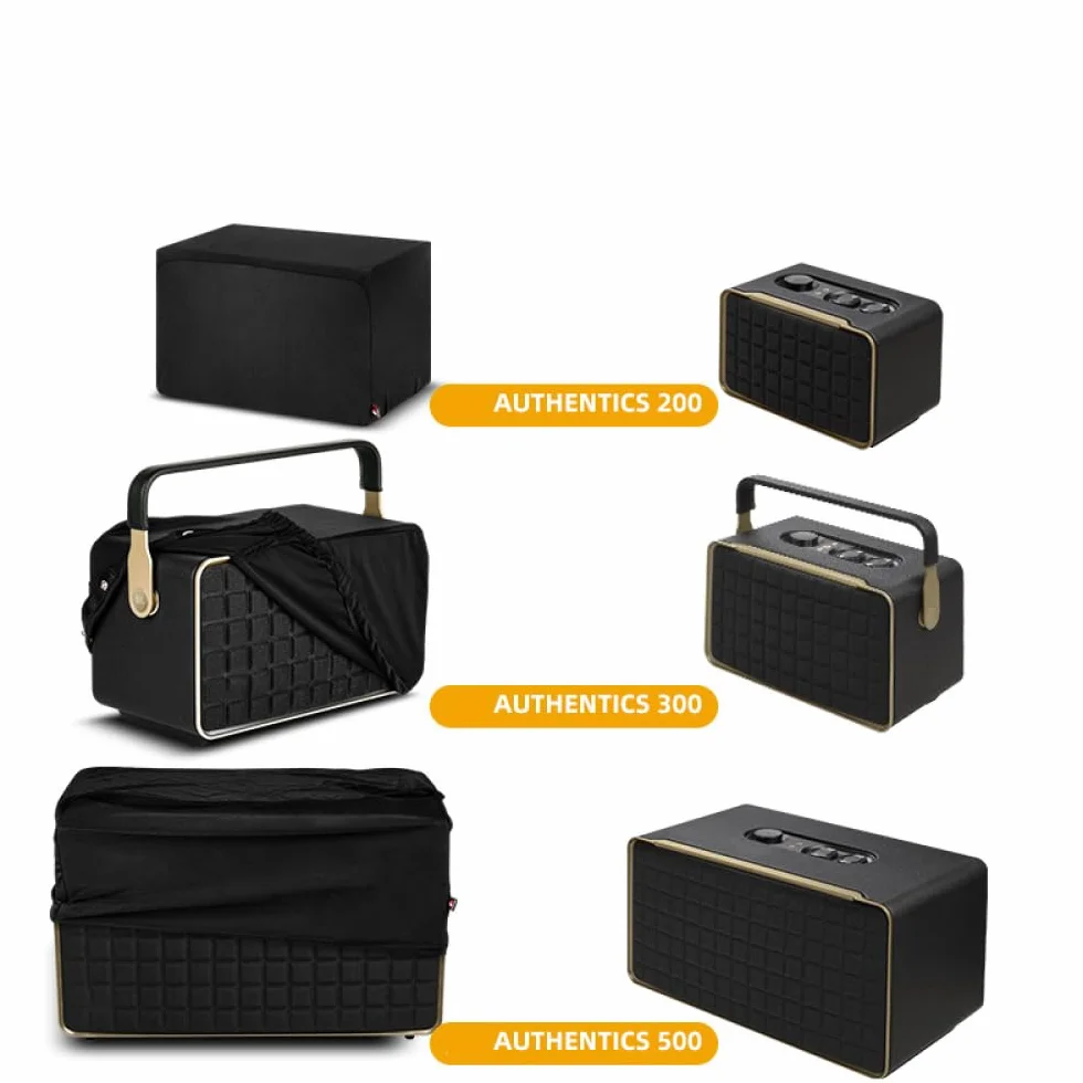 Pokrowiec przeciwpyłowy do JBL AUTHENTICS200/300/500 rozciągliwy głośnik Audio osłona przeciwpyłowa elastyczna opaska ochronna (AUTHENTICS 300)