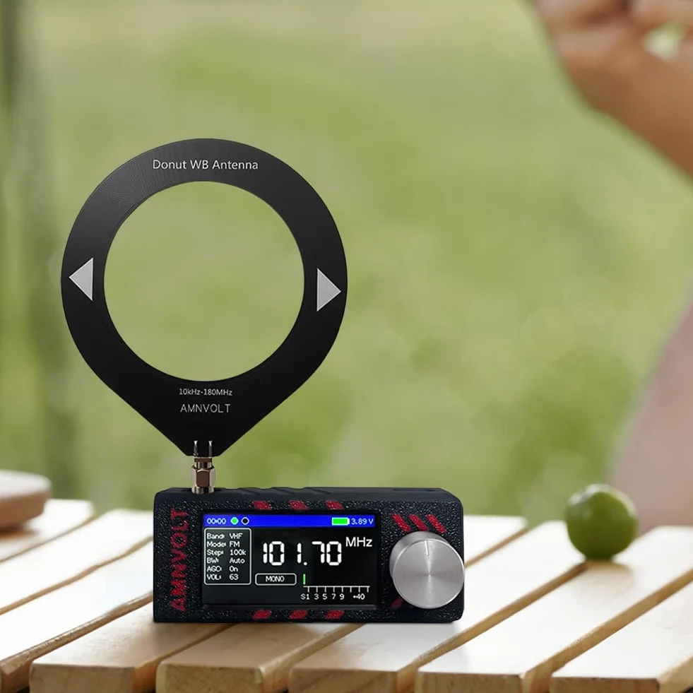SI4732 Przenośne mini radio 0,5-108 MHz z długą żywotnością baterii i zaawansowanymi funkcjami radia