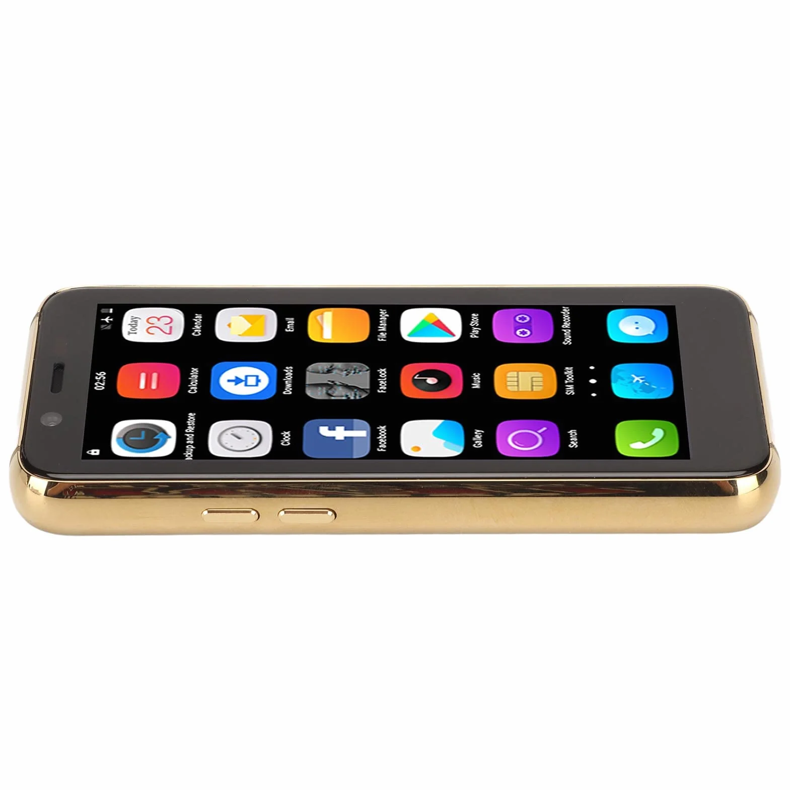 BROLEO Mini Smartfon, 3 GB 32 GB 8 MP rozpoznawanie twarzy na podczerwień mały telefon oszczędzający miejsce do sesji zdjęciowej (#3)