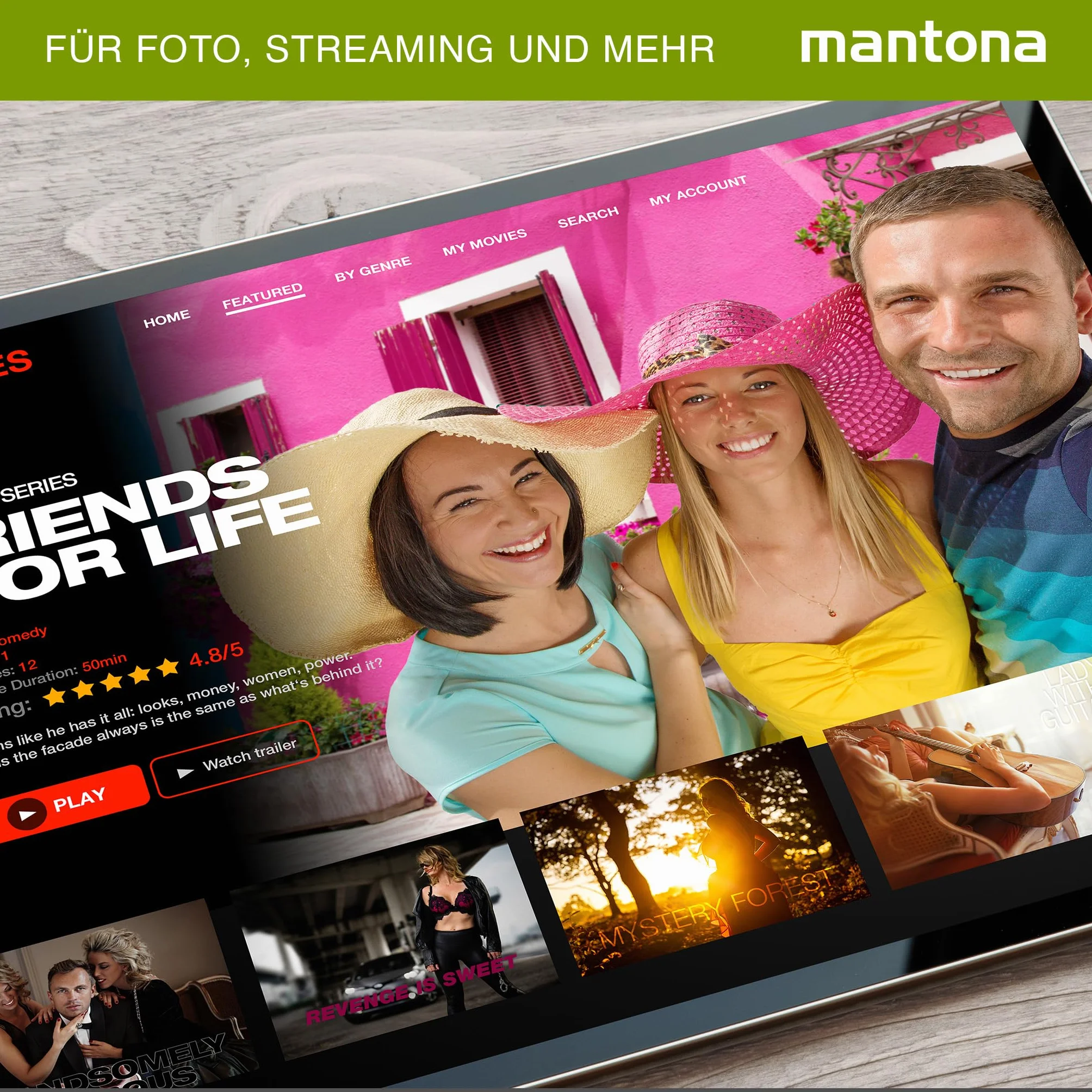 mantona Pilot zdalnego sterowania do iPhone'a/iPada