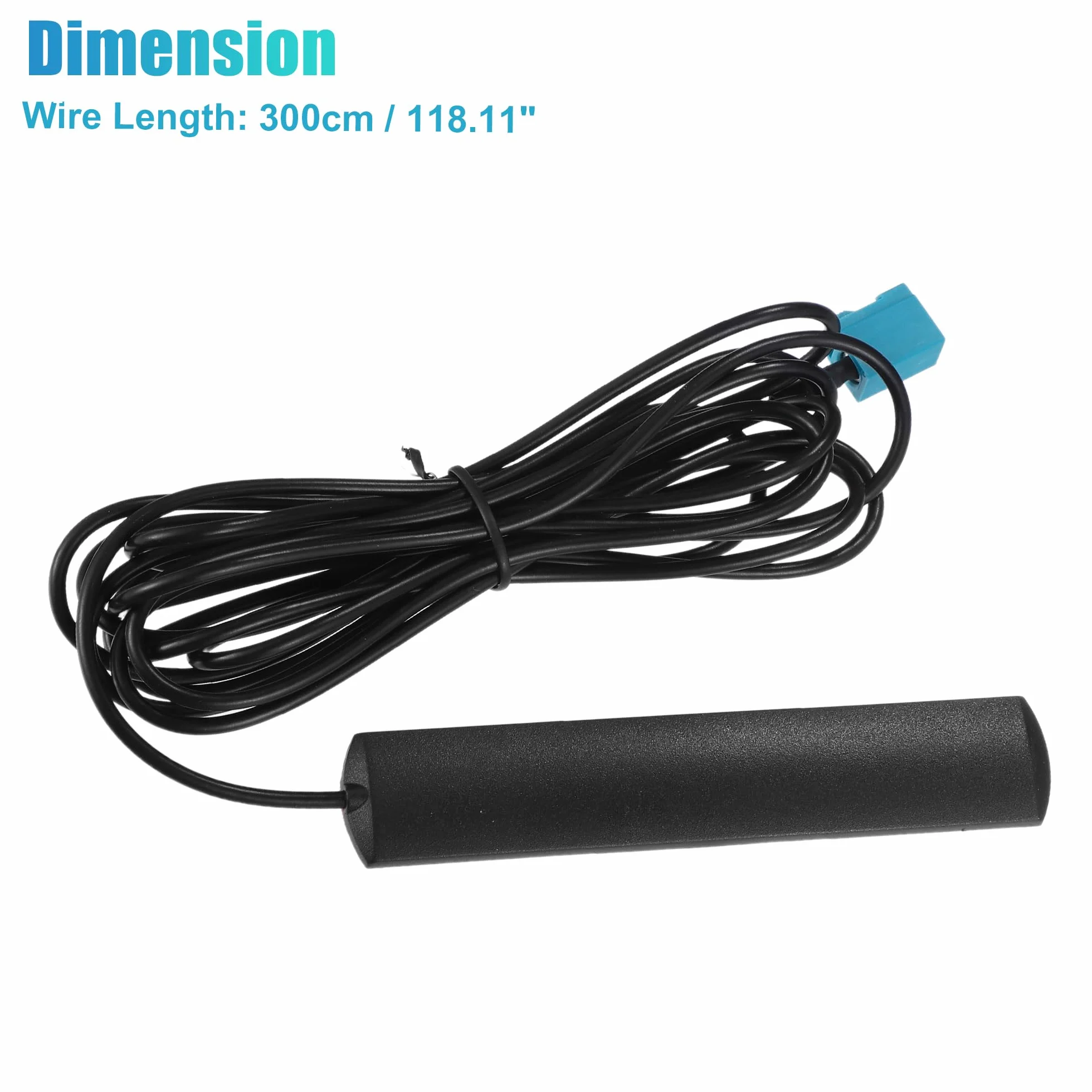 QUARKZMAN Dab FM antena stereo antena radiowa Adapter Fakra Z do radia samochodowego