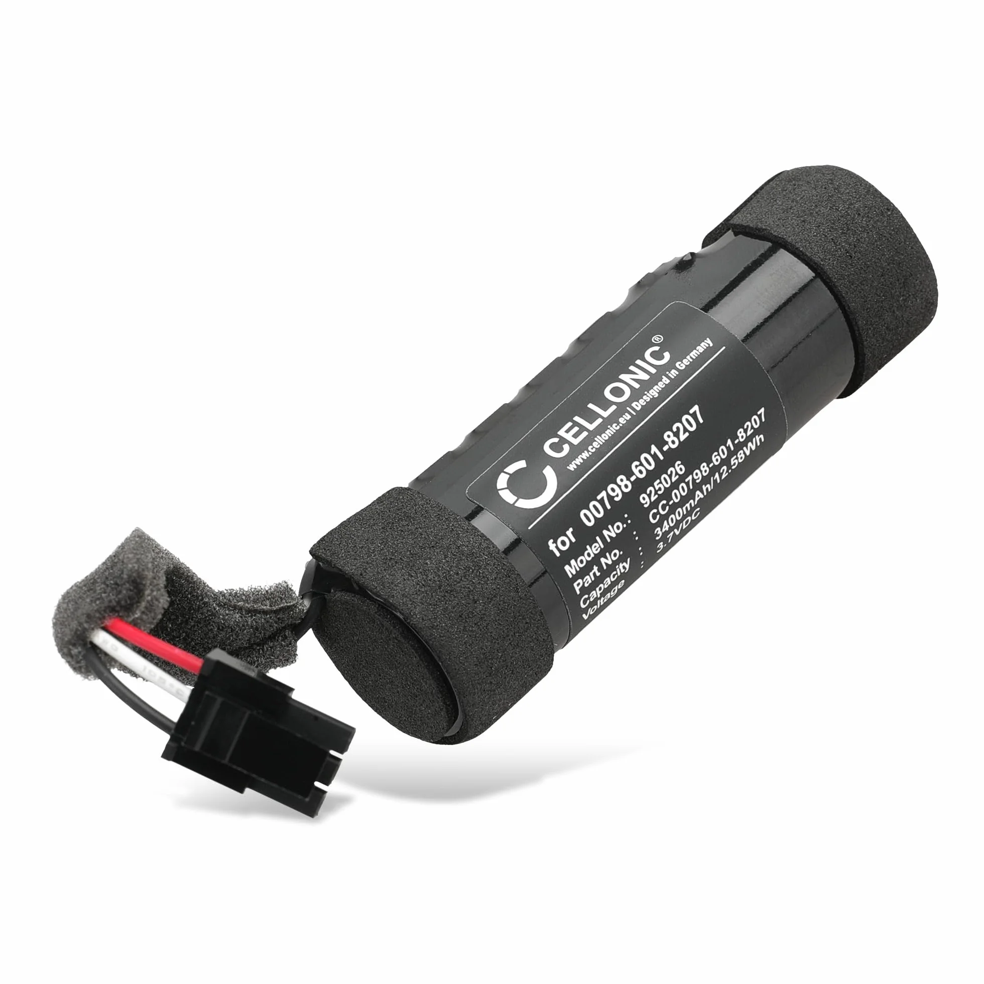 CELLONIC, Bateria do głośników kompatybilna z Logitech UE Boom 2, Ultimate Ears Boom 2 (3400 mAh, 3,7 V) Zamienna bateria 00798-601-8207