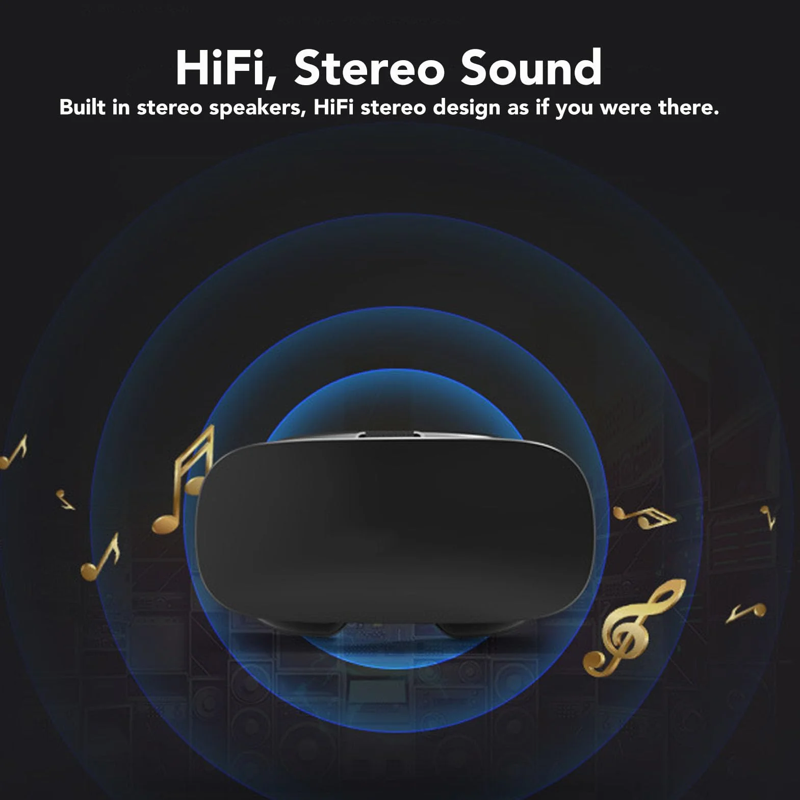 Okulary 3D VR, Zestaw Słuchawkowy do Wirtualnej Rzeczywistości, Gogle VR do Telewizji, Filmów i Gier Wideo z 2.4G 5G WiFi Bluetooth, Połączenie OTG, Regulowana odległość źrenic,