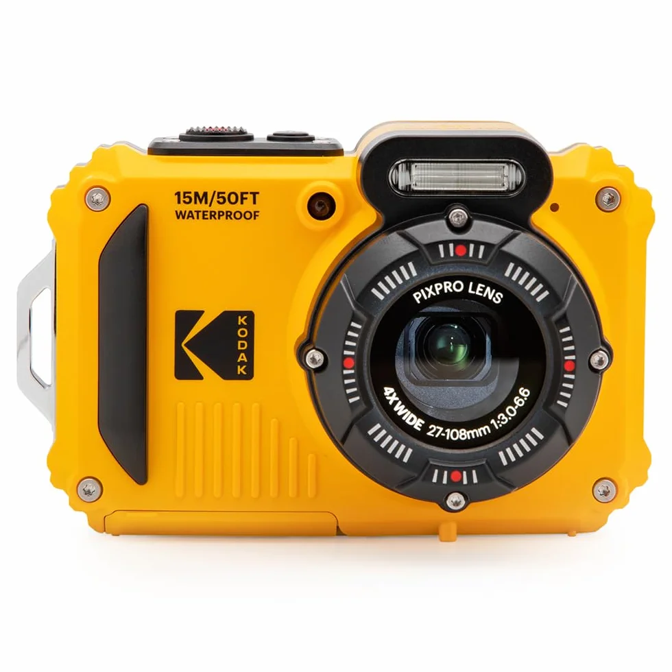 Kodak Pixpro WPZ2 Aparat Fotograficzny, Żółty/Czarny, 16 MP