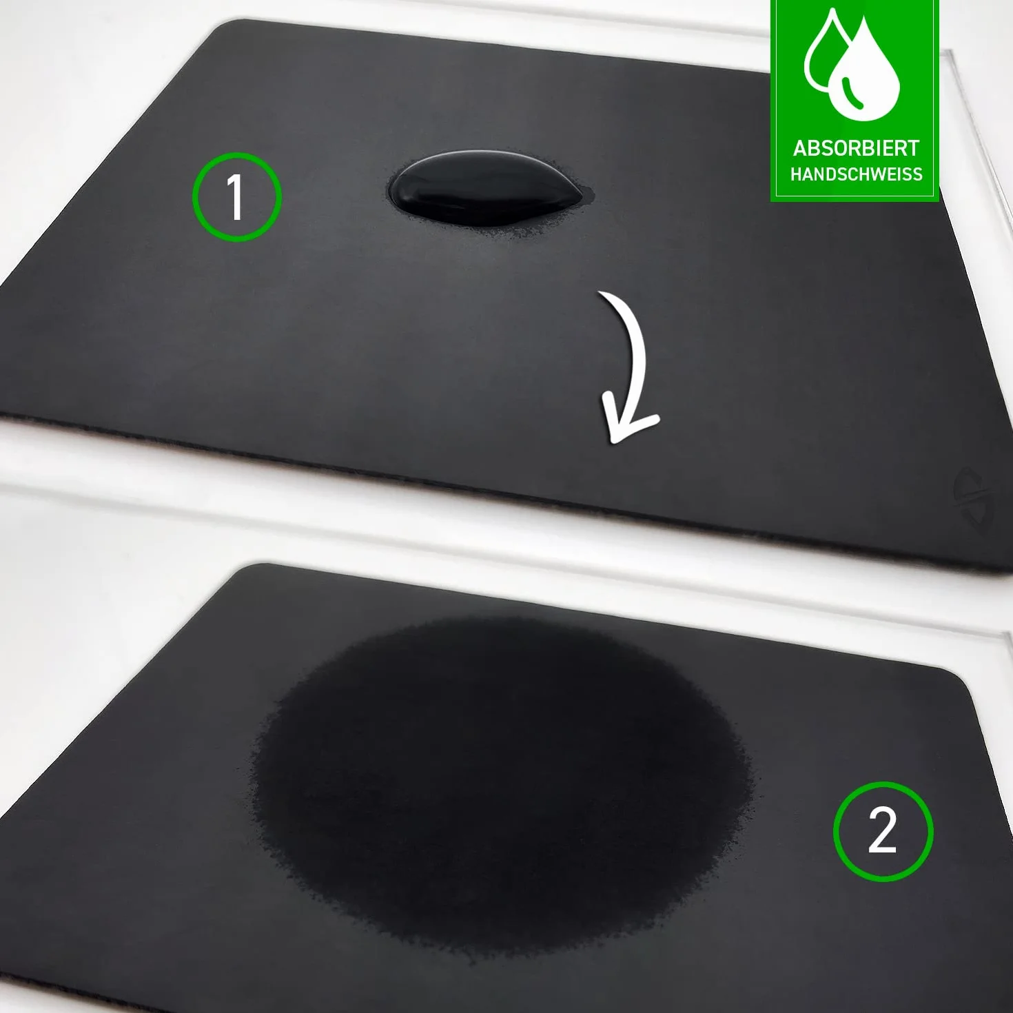 SensoryBoost Podkładki samoprzylepne antypoślizgowe 4 sztuki 0,5 mm 95 x 70 mm akcesoria do myszy