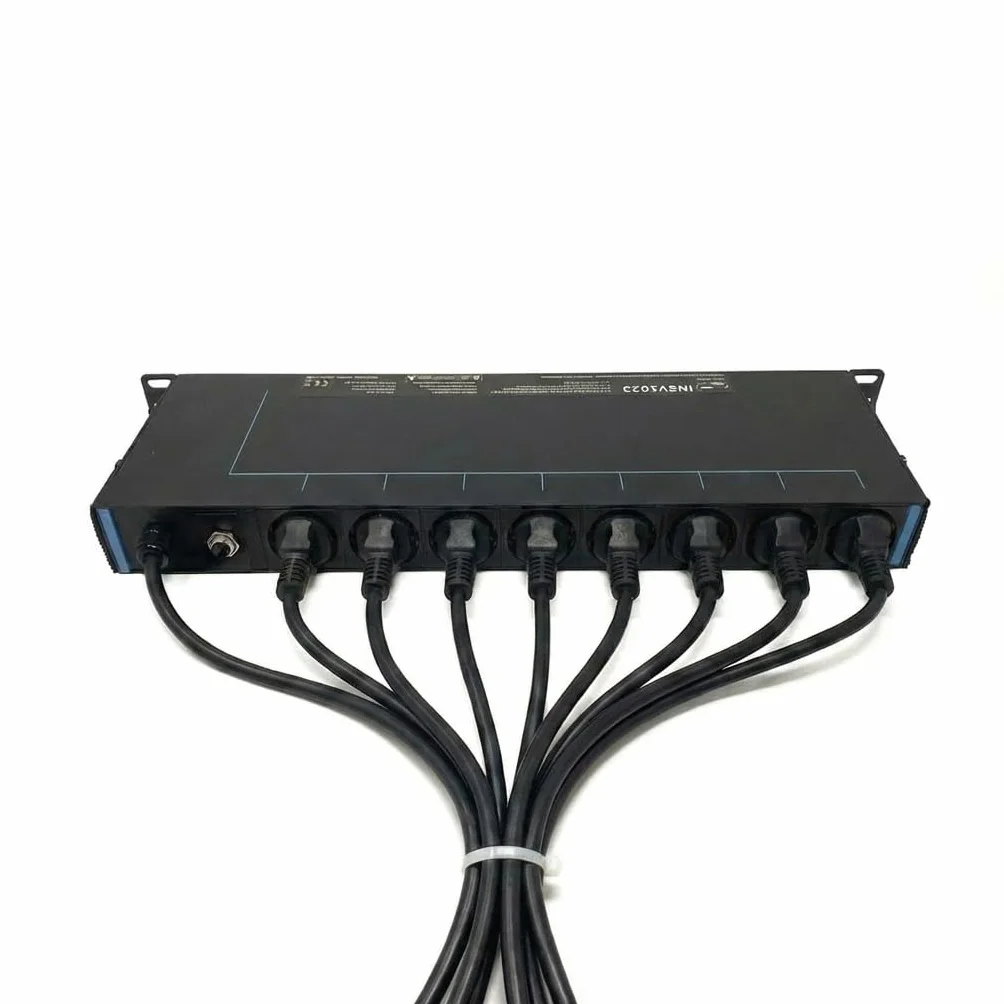 Infinitronic - INSV1013A zasilający 19 cali, 1HE 13 przegródek, listwa zasilająca