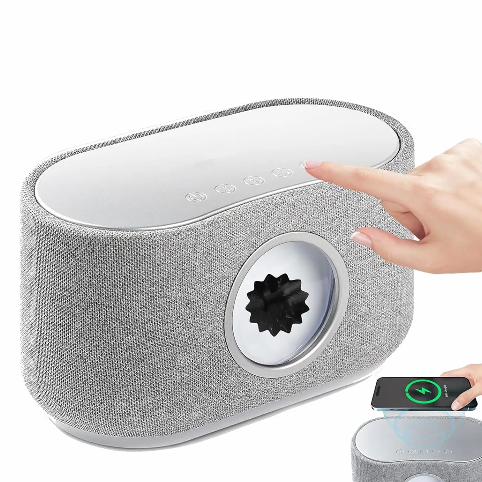 Głośnik Z Płynem Magnetycznym, Głośnik Ferrofluidowy Music Mate/sound Partner, Z Funkcją ładowania 15 W, Dźwiękiem Przestrzennym 360° Odbiór Muzyki W Domu Bluetooth 5.1 Audio, Do Domowego Telewizor