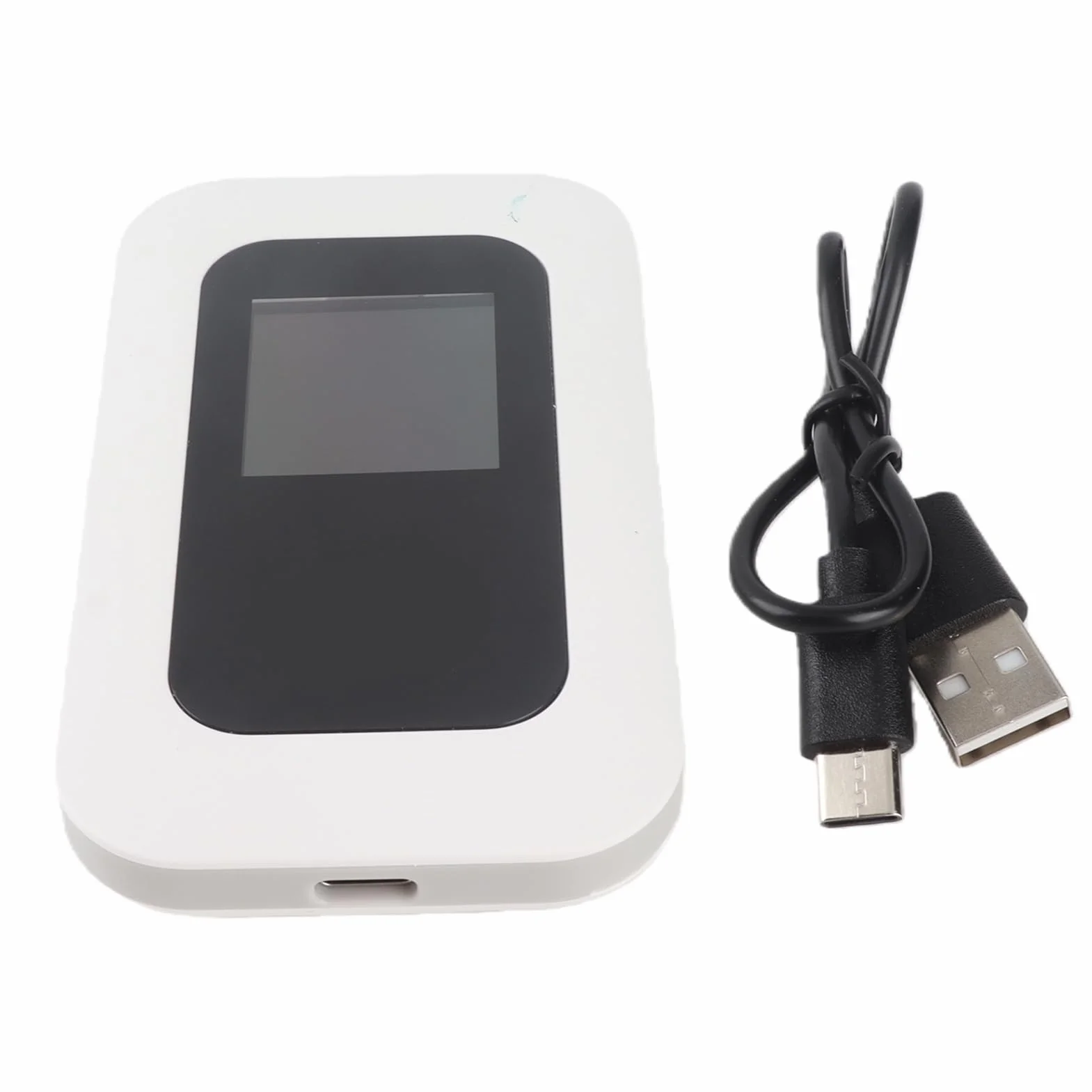 Gugxiom Kieszonkowy Hotspot WiFi 300Mbps 4G, Przenośny Router WiFi z Gniazdem SIM, Bateria 2100mAh, możliwość Podłączenia do 10 urządzeń w Podróży i na Kempingu