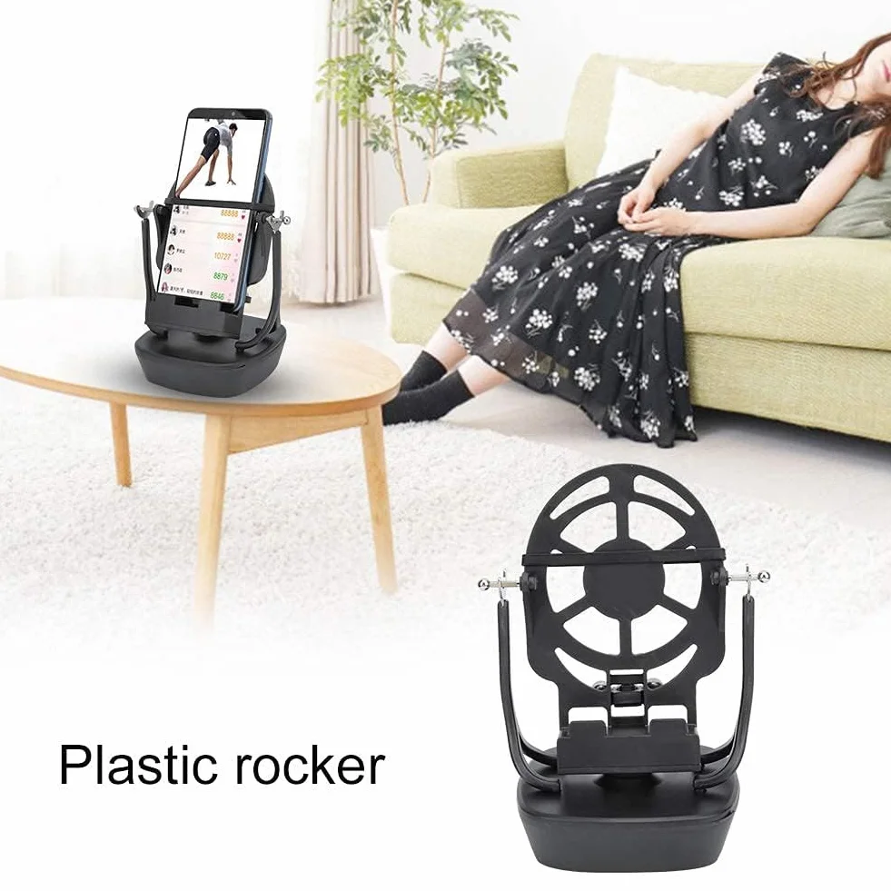 Automatic Shake Wiggle Electronic Perpetual Motion Machine Uchwyt na Telefon Komórkowy, Motion Brush Step Safety Wiggler Shake, Phone Swing Device Phone CharmsAkcesoria