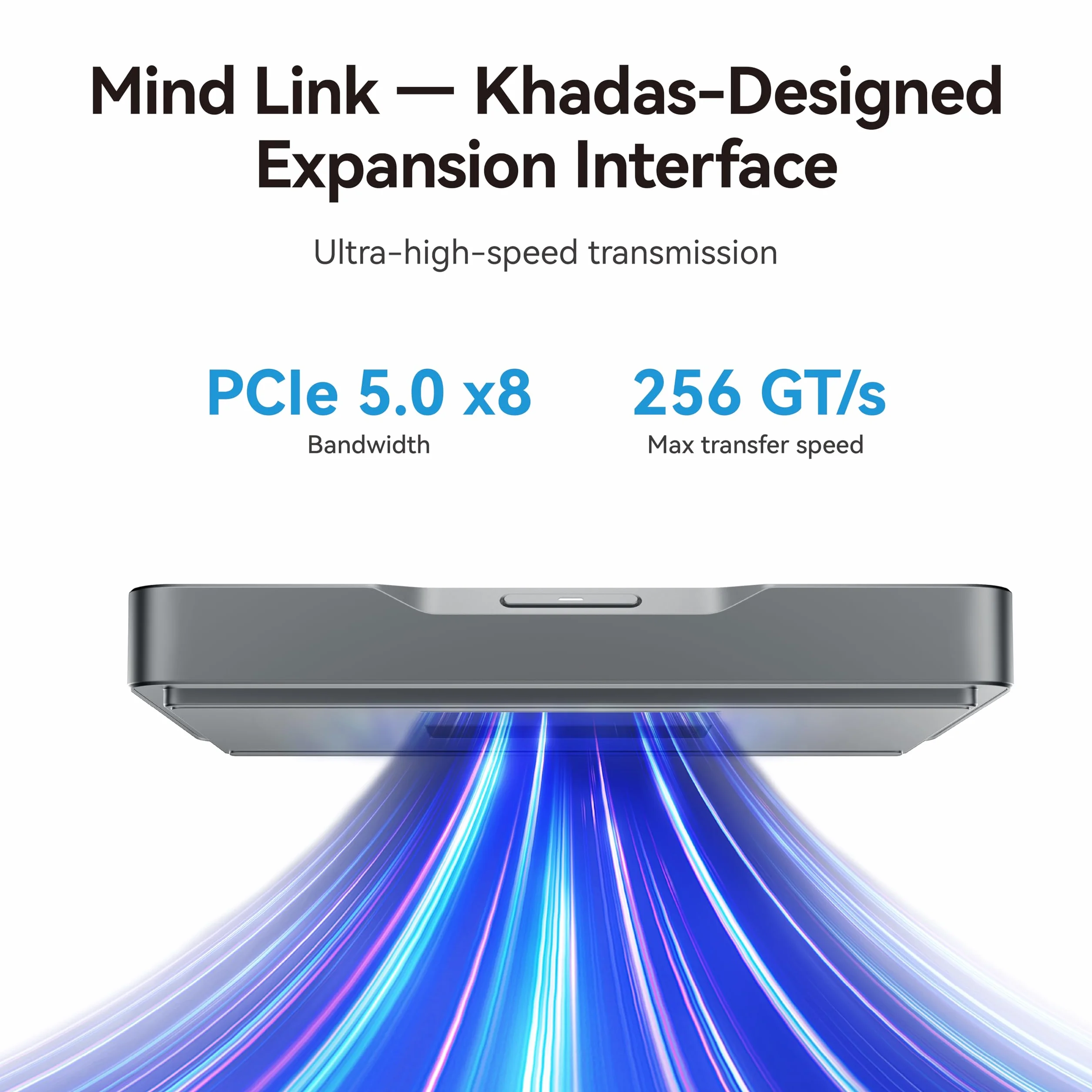 khadas Mind 2 Mini PC – Intel Core Ultra 7 155H (16 rdzeni, 22 wątki, do 4,8 GHz) – 64 GB LPDDR5 + 2 TB SSD laptop stacjonarny z grafiką HD i tworzeniem sztucznej inteligencji | BT 5.3 | 4K/8K UHD |