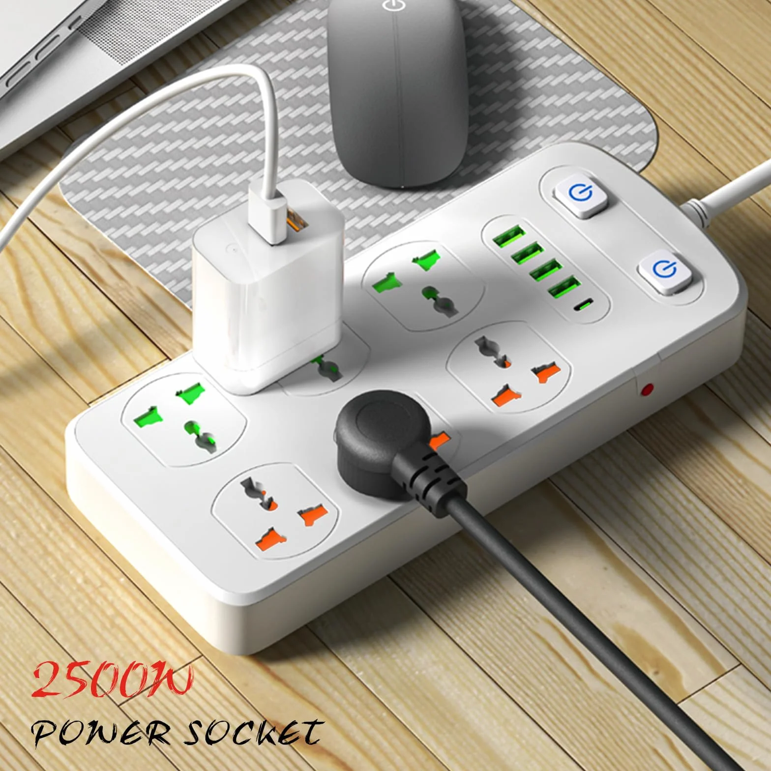 Uniwersalna taśma zasilająca z portem USB C