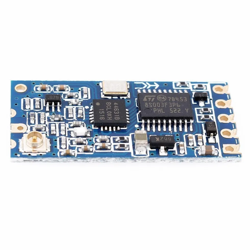 HC-12 433 Mhz SI4463 Bezprzewodowy nadajnik/odbiornik komunikacji danych port szeregowy na długich dystansach 1000 m zastępuje Bluetooth z anteną sprężynową