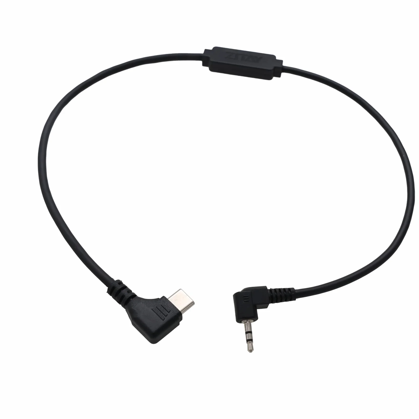 HangTon Kabel sterujący do nagrywania DJI RS2/3/4 Pro, Focus Pro Grip do Sony CineAltaB FX9 FX6, Canon C80, BMD URSA Mini Pro, Panasonic EVA1 BGH1, Z CAM, USB-C do LANC 2,5 mm, 30 cm