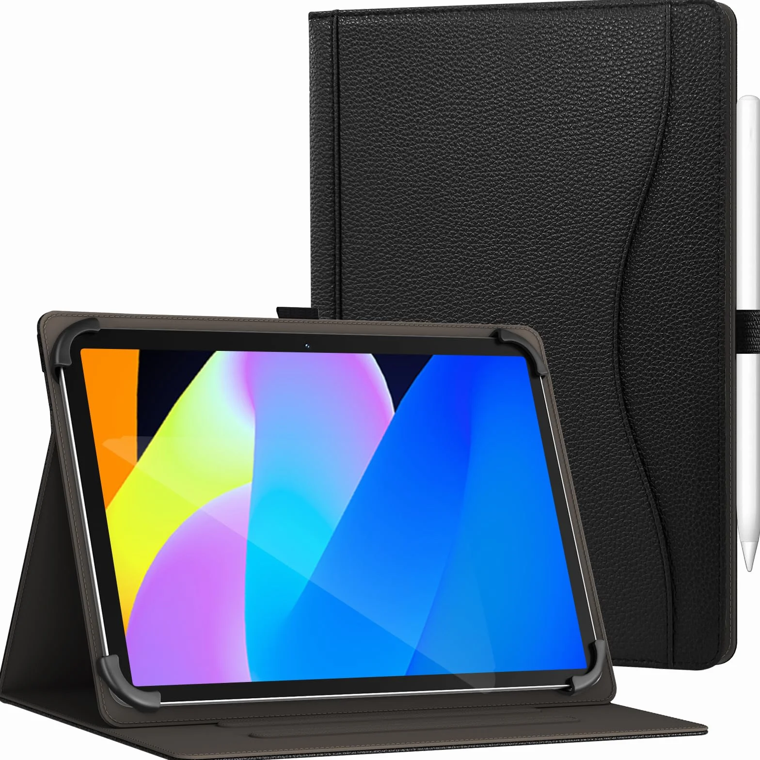 Uniwersalne etui na tablet 27.9 cm, pokrowiec ochronny ze skóry PU z kieszenią na iPada, Lenovo