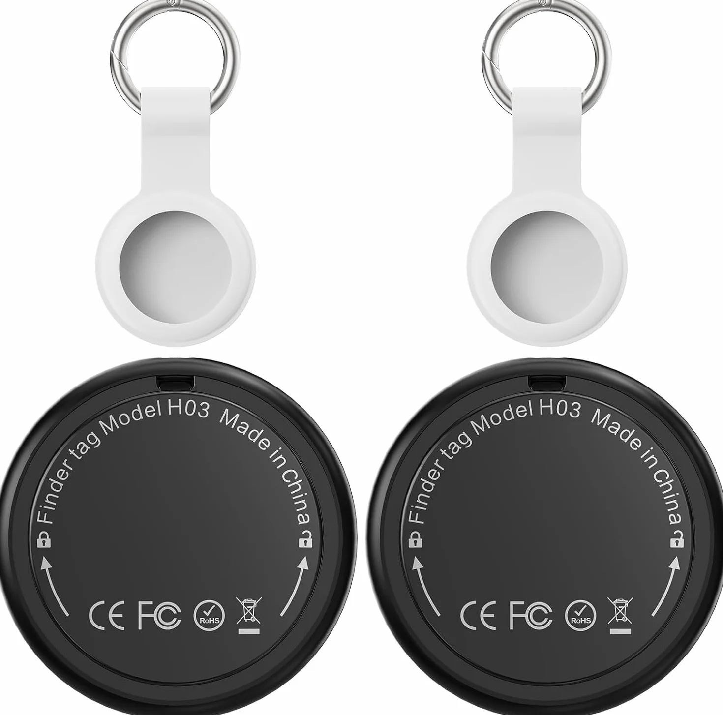 Smart GPS Tracker Apple Wo ist iOS lokalizator kluczy Bluetooth wodoszczelny głośność 100 dB