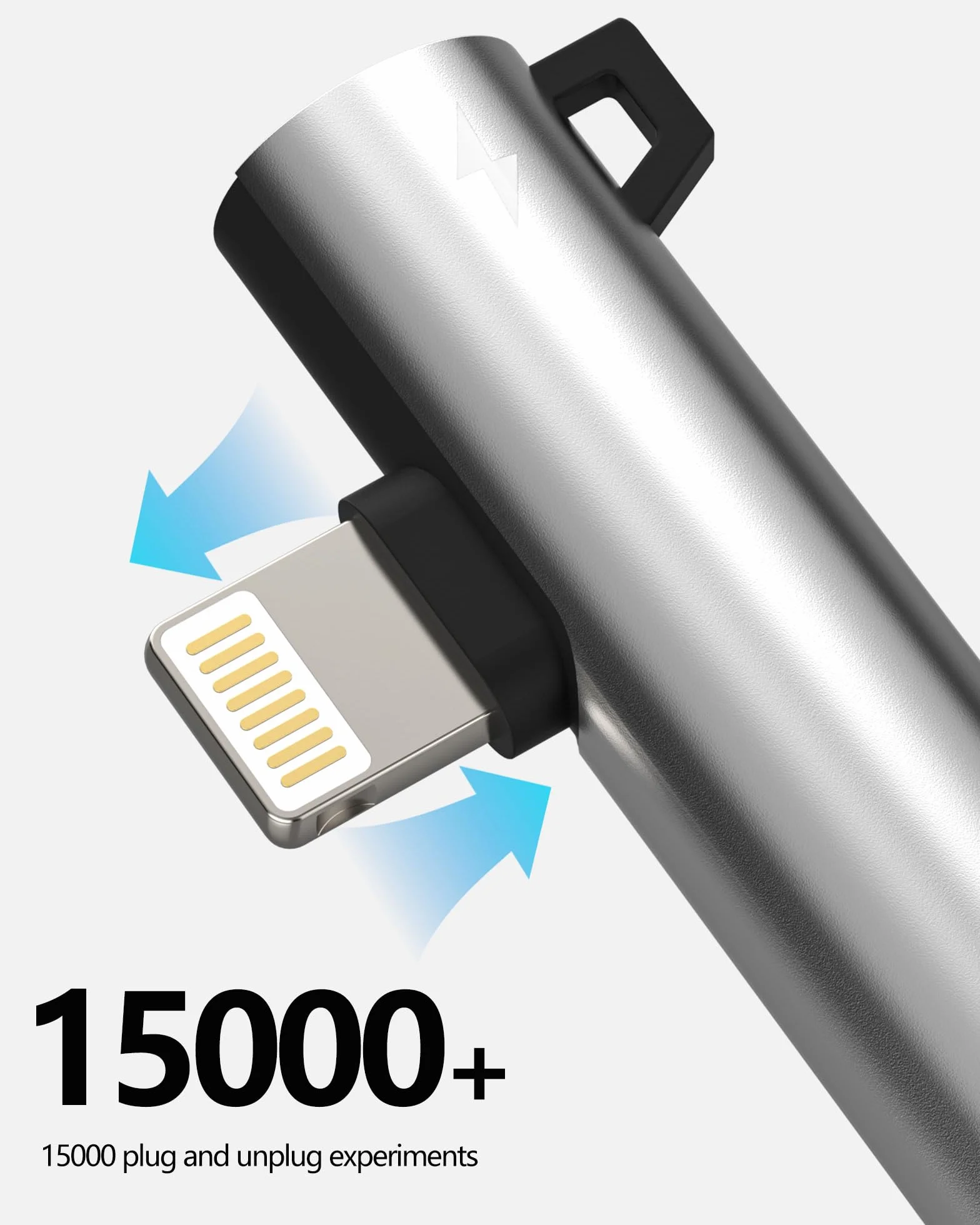 Adapter Lightning na 3,5 mm jack 2 w 1 do iPhone 14/13 Pro Max Apple MFi