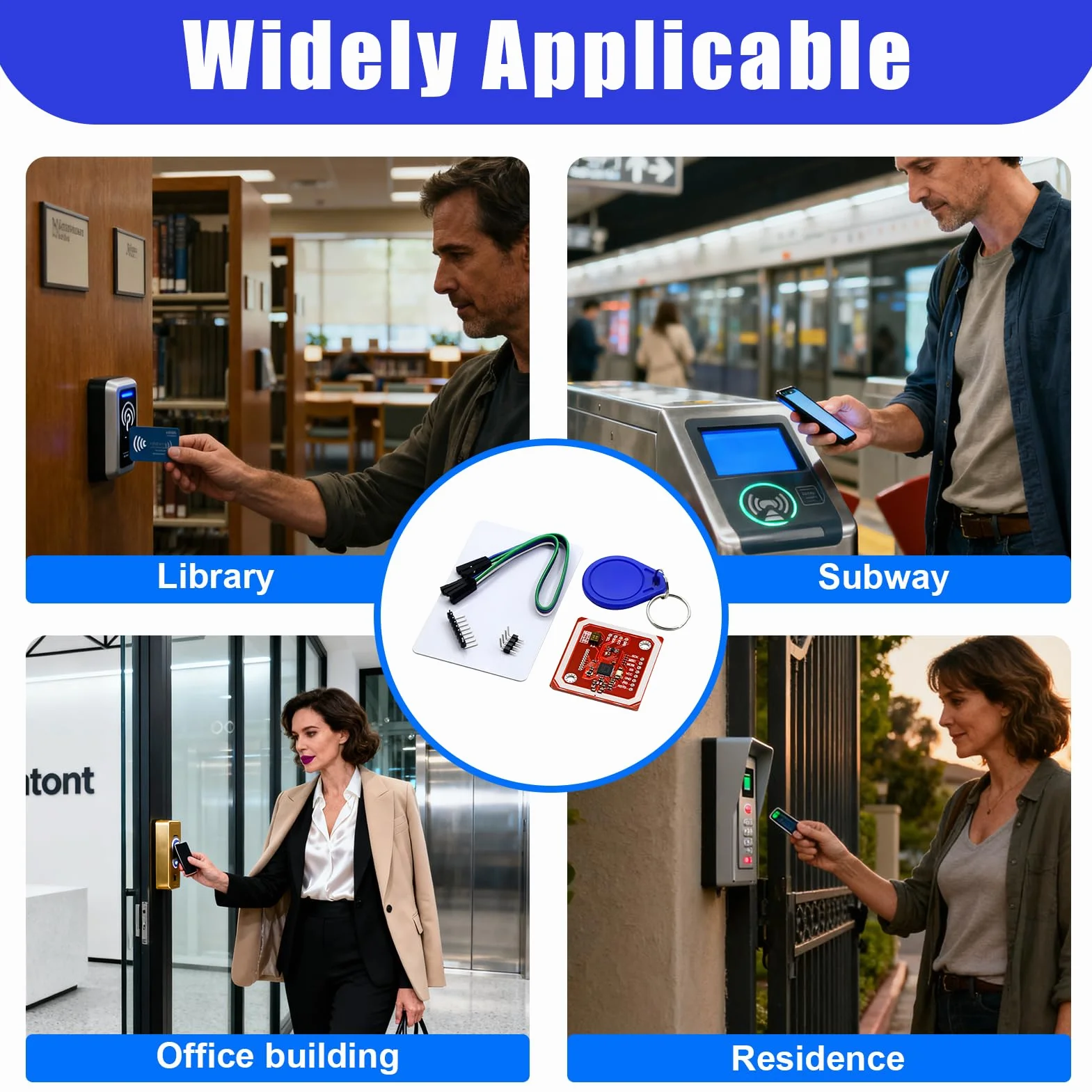 Moduł RFID PN532 V3 NFC z kartami S50, brelokiem, czytnikiem i pisarzem, kompatybilny z Android, P2P, obsługuje Mifare 1K 4K ISO/IEC14443-4 do Arduino Raspberry Pi