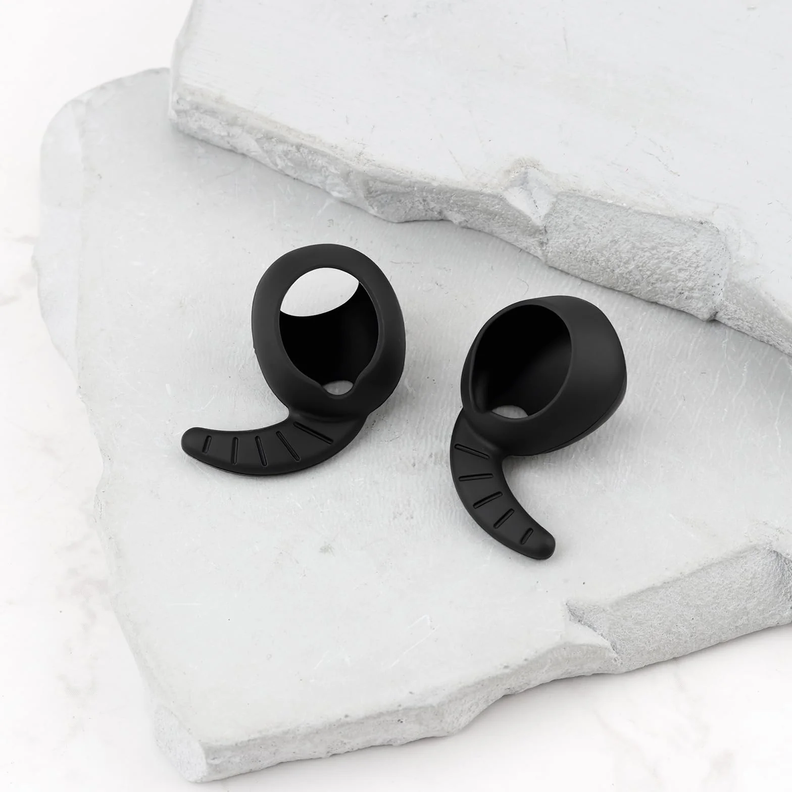 ECSiNG 5 par bezprzewodowych słuchawek silikonowych wiszące haczyki na uszy wiele kolorów kompatybilne z Samsung Galaxy Buds 3 Pro