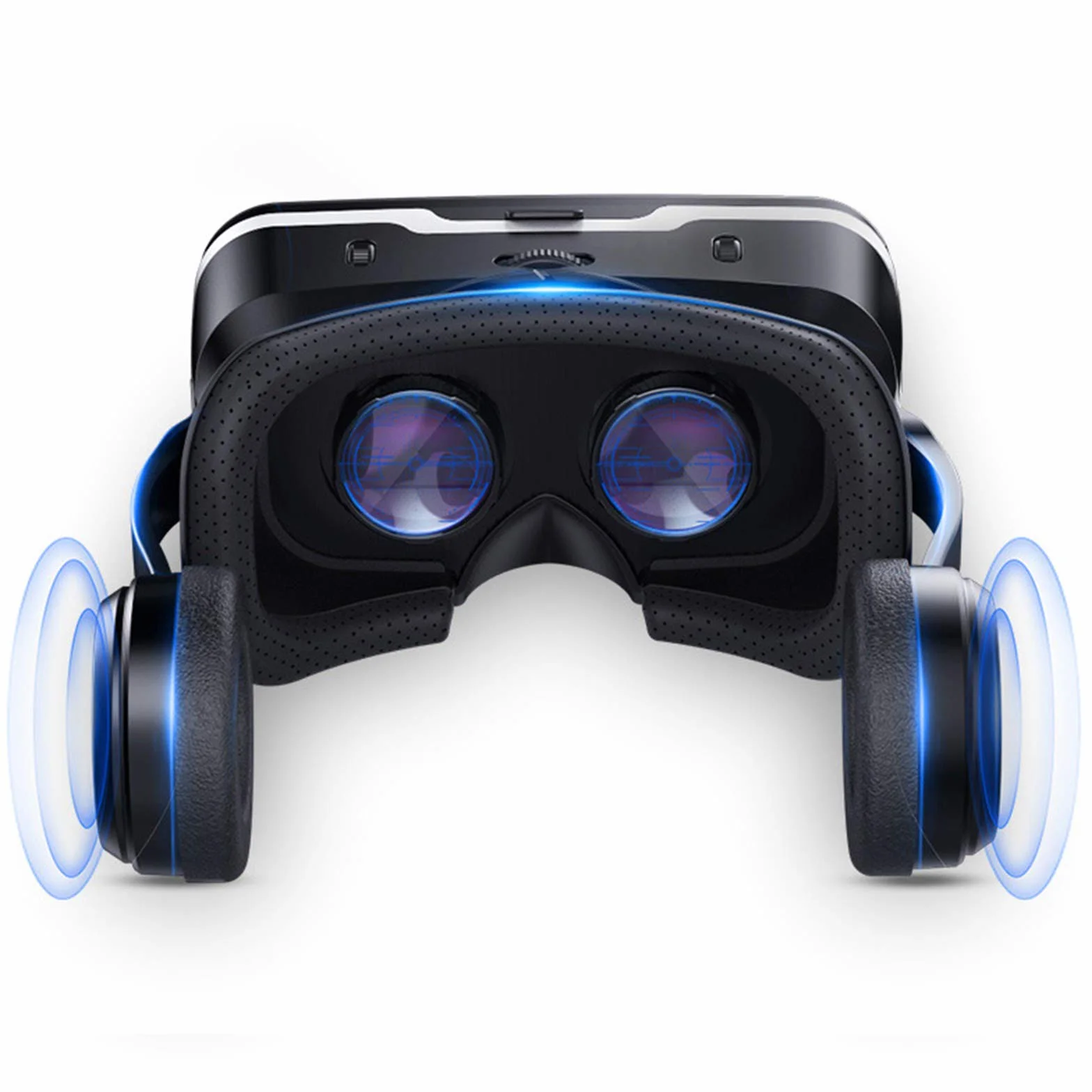 VR Okulary 3D, VR Virtual Reality, VR Smartphone Słuchawki do gier i filmów kompatybilne z iPhonem, Samsung i innymi smartfonami (4,7 do 6,0 cala)