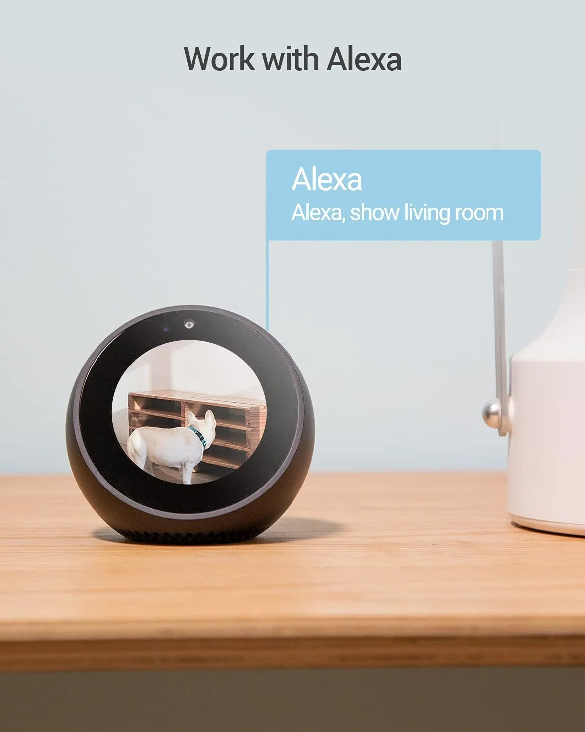 EZVIZ C6N Wewnętrzna kamera nadzoru WiFi 1080P, WiFi i Ethernet 360 ° Kamera IP Pan/Tilt Kompatybilna z Alexa, Night Vision z Smart IR, śledzenie ruchu, dwukierunkowy dźwięk
