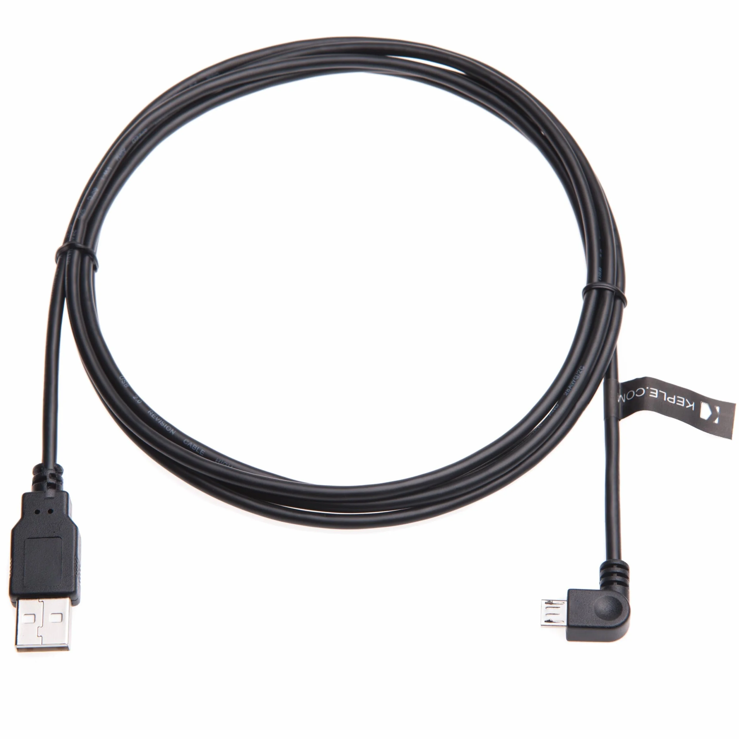 Kabel Keple do Tomtom by Charge Cable w ładowarce samochodowej do Tom Sat Nav | Kompatybilny z Tomtom Start 50/20 / 25/40 / 35/30 / 60 | Micro USB (2m)