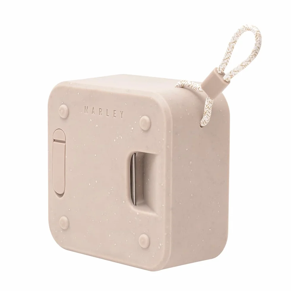House of Marley Roots Głośnik Bluetooth – mały przenośny głośnik Bluetooth do podróży i na zewnątrz, odporny na warunki atmosferyczne i wodoodporność IP67, czas odtwarzania 10 godzin – bezprzewodowe