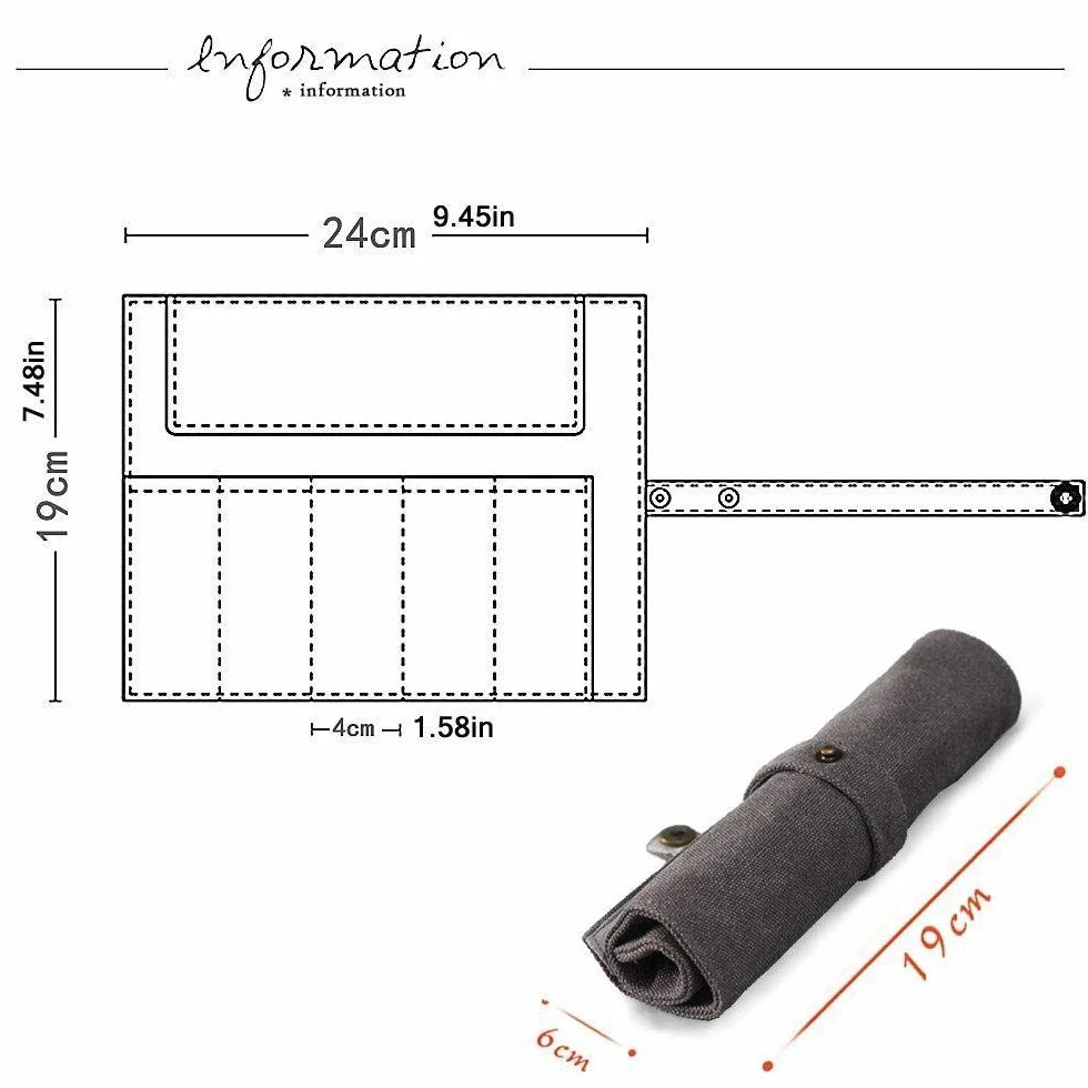 YOOSIDE Akcesoria do zegarka smartwatch bawełna płótno przenośna torba organizer kompatybilna Apple Garmin Samsung