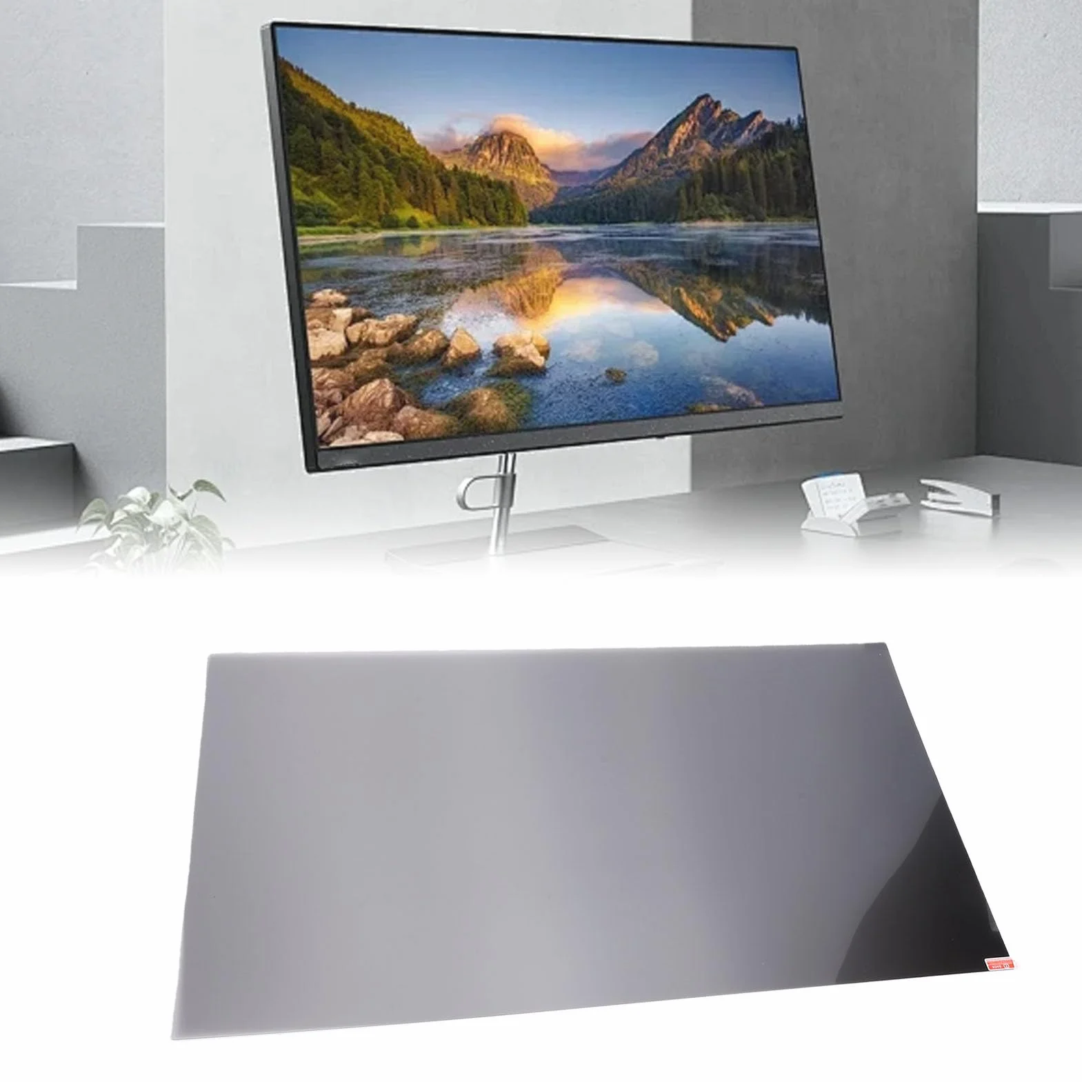 Elprico 27-calowy Magnetyczny Ekran Zasłaniający do Monitora 16:9, Ochrona Oczu, 598 mm