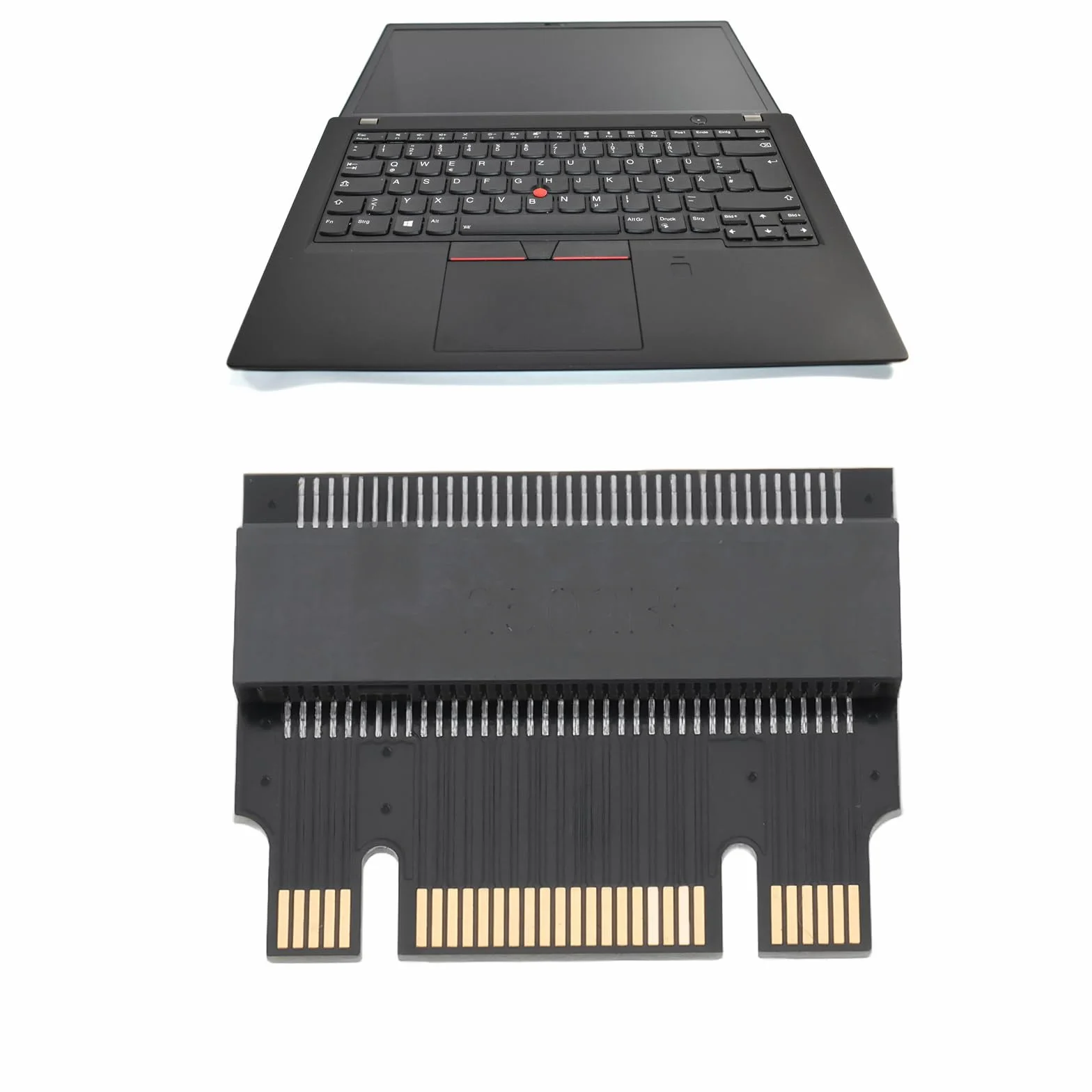 Adapter M.2 2230 do 2242 NGFF B+M Key NVME M-Key męski na żeński przedłużający do ThinkPad