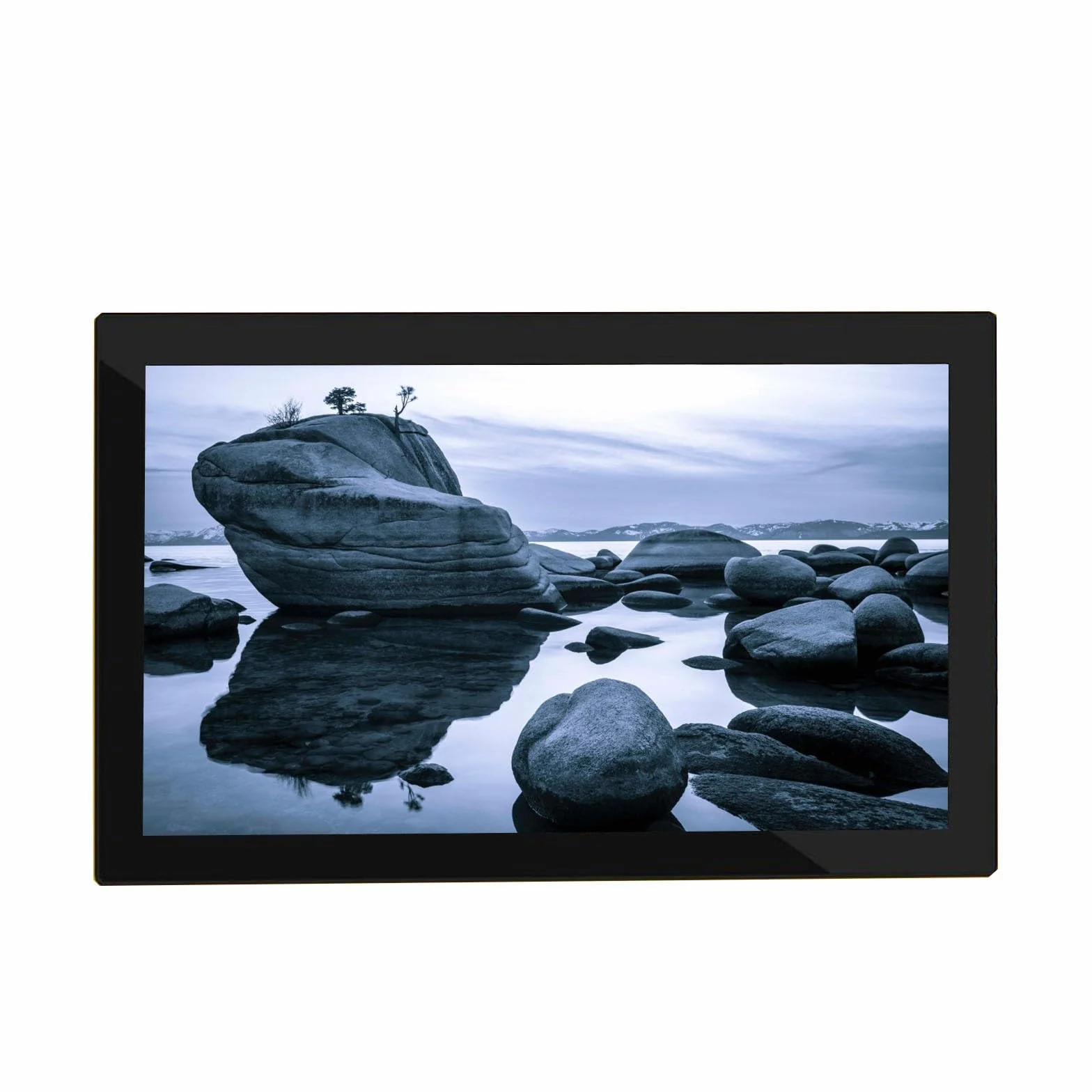 22-calowy przenośny wyświetlacz IPS o wysokiej rozdzielczości 1080P, interfejs HDMI, elektroniczny odtwarzacz albumów fotograficznych, urządzenie reklamowe, smukły i przenośny, do użytku domowego i