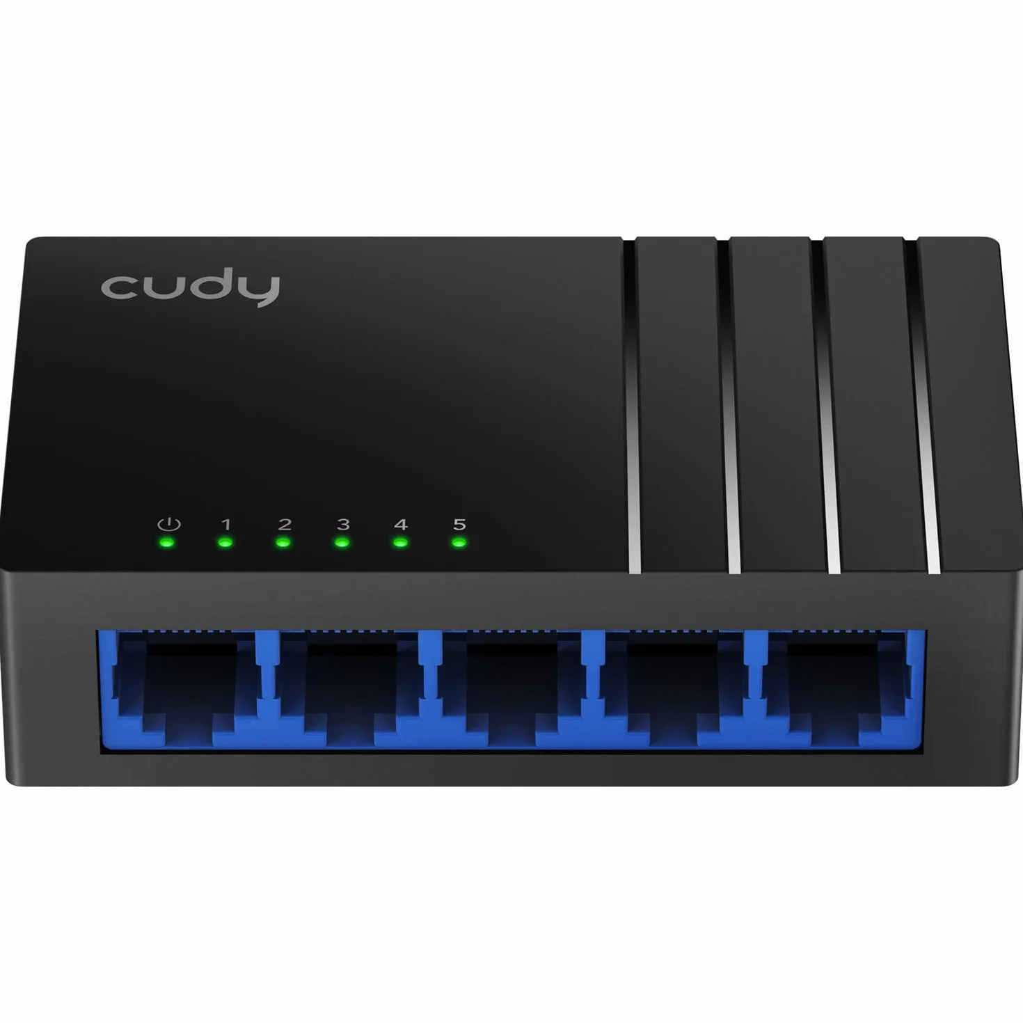Cudy GS105D 5-portowy przełącznik sieciowy Gigabit Ethernet, rozdzielacz Ethernet, optymalizacja ruchu, Plug and Play