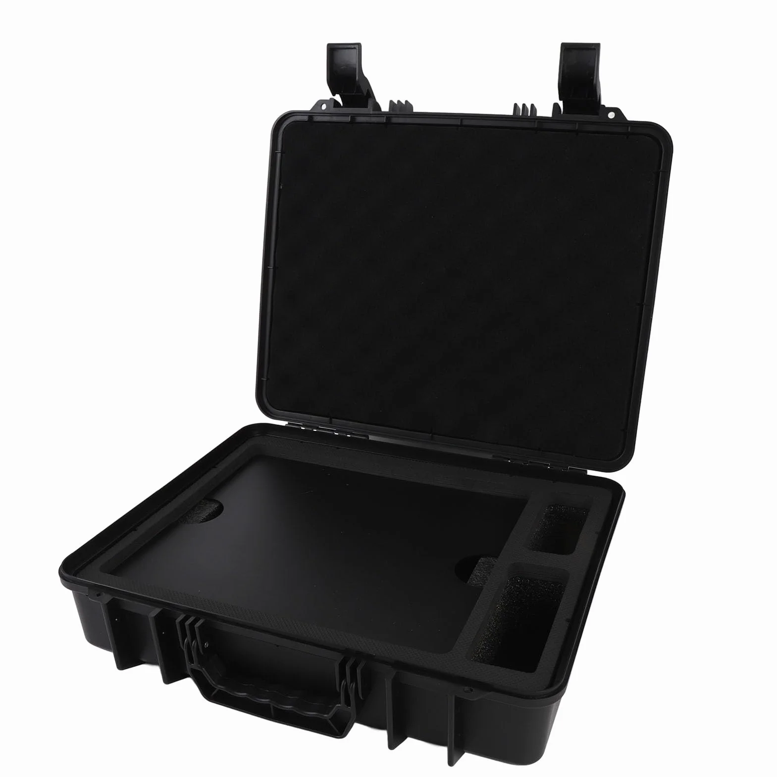 Generic Futerał do Przenoszenia Satelity Wytrzymały Schowek Ochronny na Sprzęt Satelitarny Podróżujący Czarny ABS EVA 15,8 X 13,4 X 3,95 Cala
