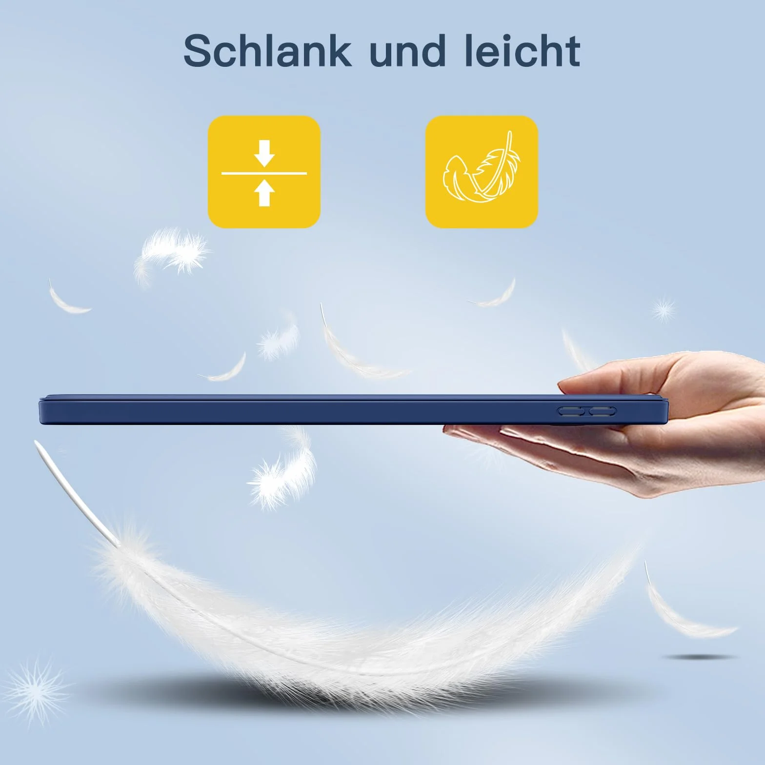 drivego Okładka na iPad 10. generacji 2022, Obudowa, ochrona tabletki podczas transportu, przenoszenie tabletki